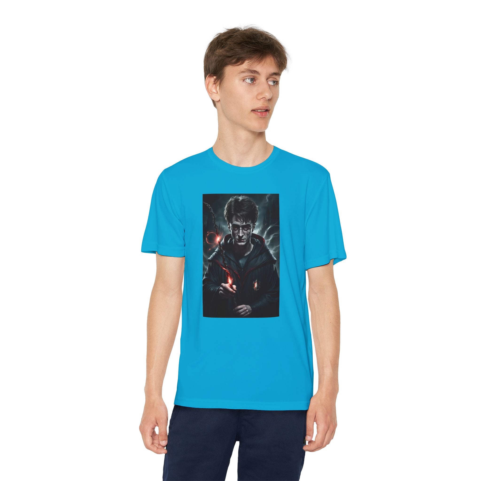 Youth Competitor Tee - Harry Potter, Wizard School Shirt, Magical Kids Top, Hogwarts Fan Gift, Sorcerer's Stone T-Shirt