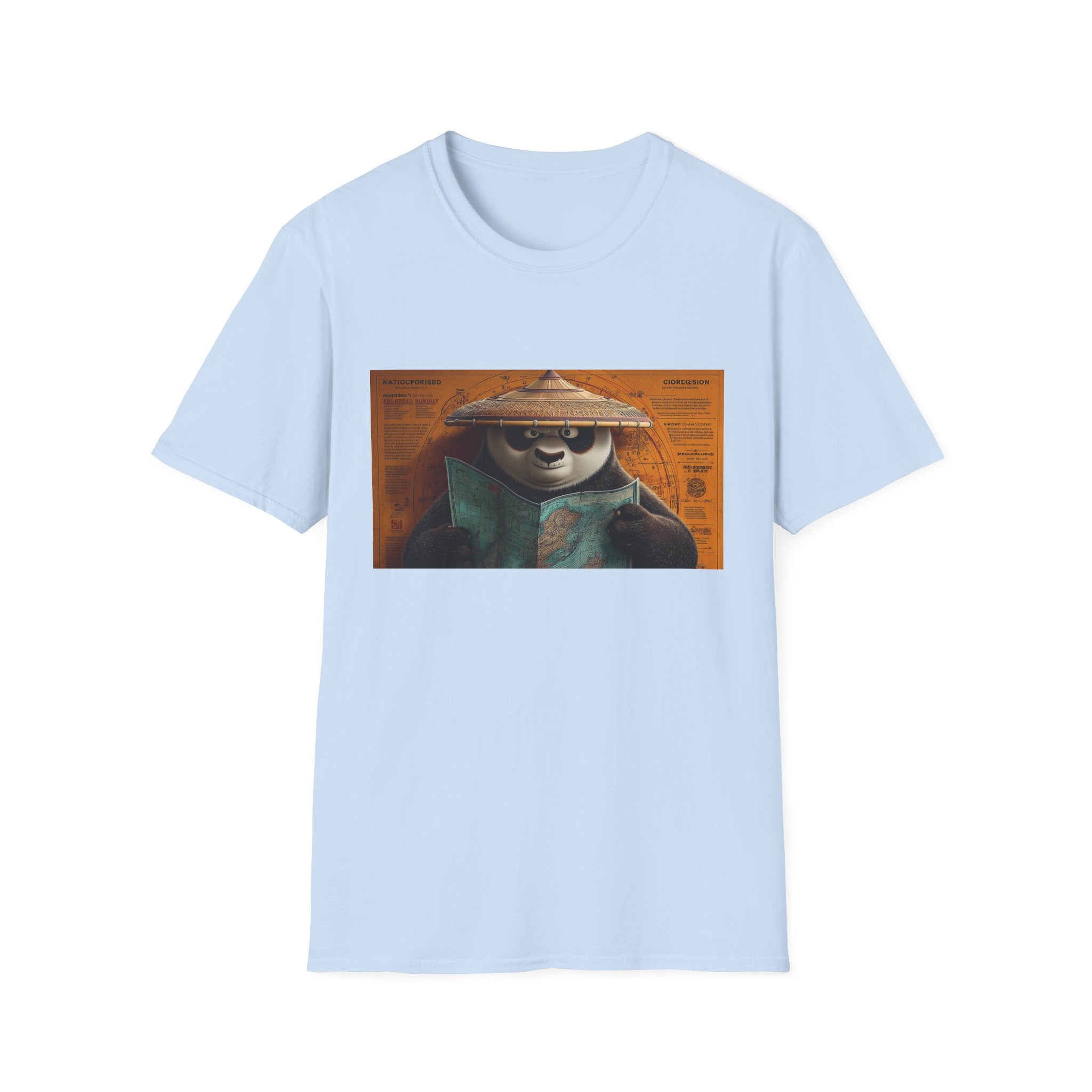 Kung Fu Panda Unisex Softstyle T-Shirt, DreamWorks Animation Youth Competitor Tee, Graphic Tee, Movie Fan Gift, Cult Classic Shirt, Comfy