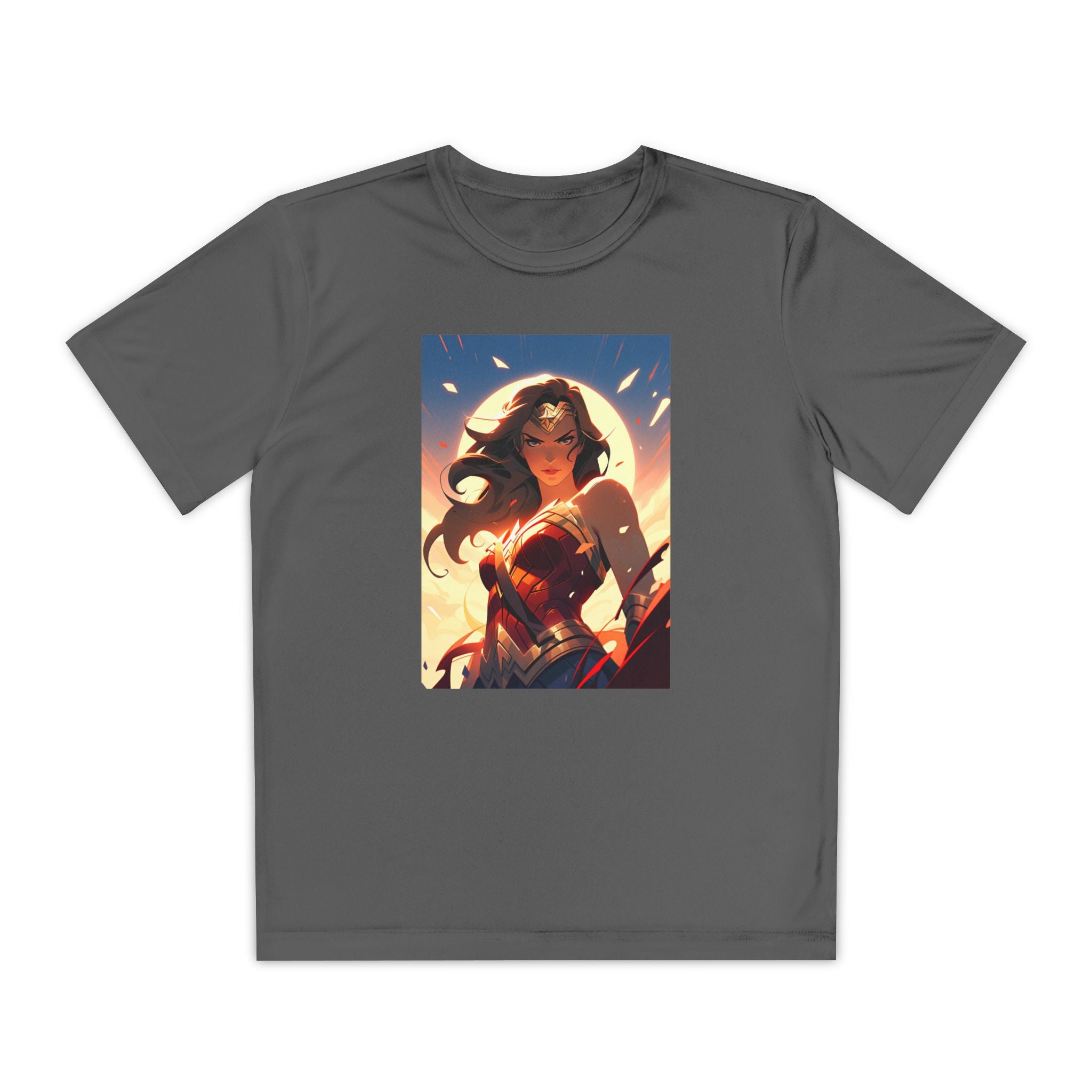 Wonder Woman Superhero Marvel t-shirt, Kids Graphic Tee, Boys Superhero Shirt, Children's Movie Character Top