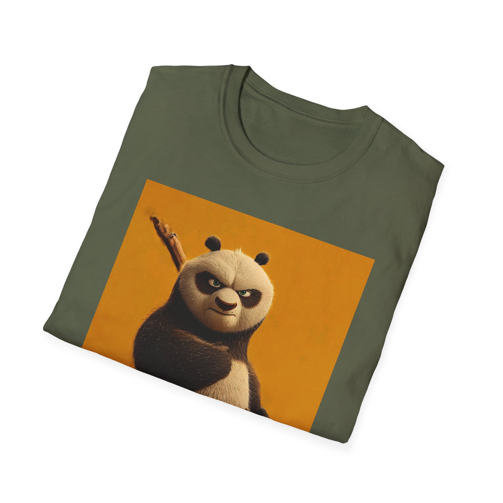 Kung Fu Panda Unisex Softstyle T-Shirt, DreamWorks Animation Youth Competitor Tee, Graphic Tee, Movie Fan Gift, Cult Classic Shirt, Comfy