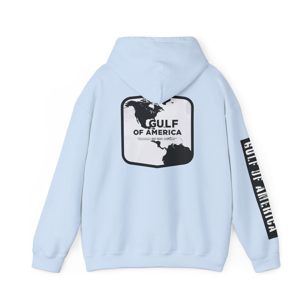 Gulf Of America Patriotic Hoodie, USA Patriotism Sweatshirt, American Flag Pullover, Independence Day Apparel, Fourth of July Gift