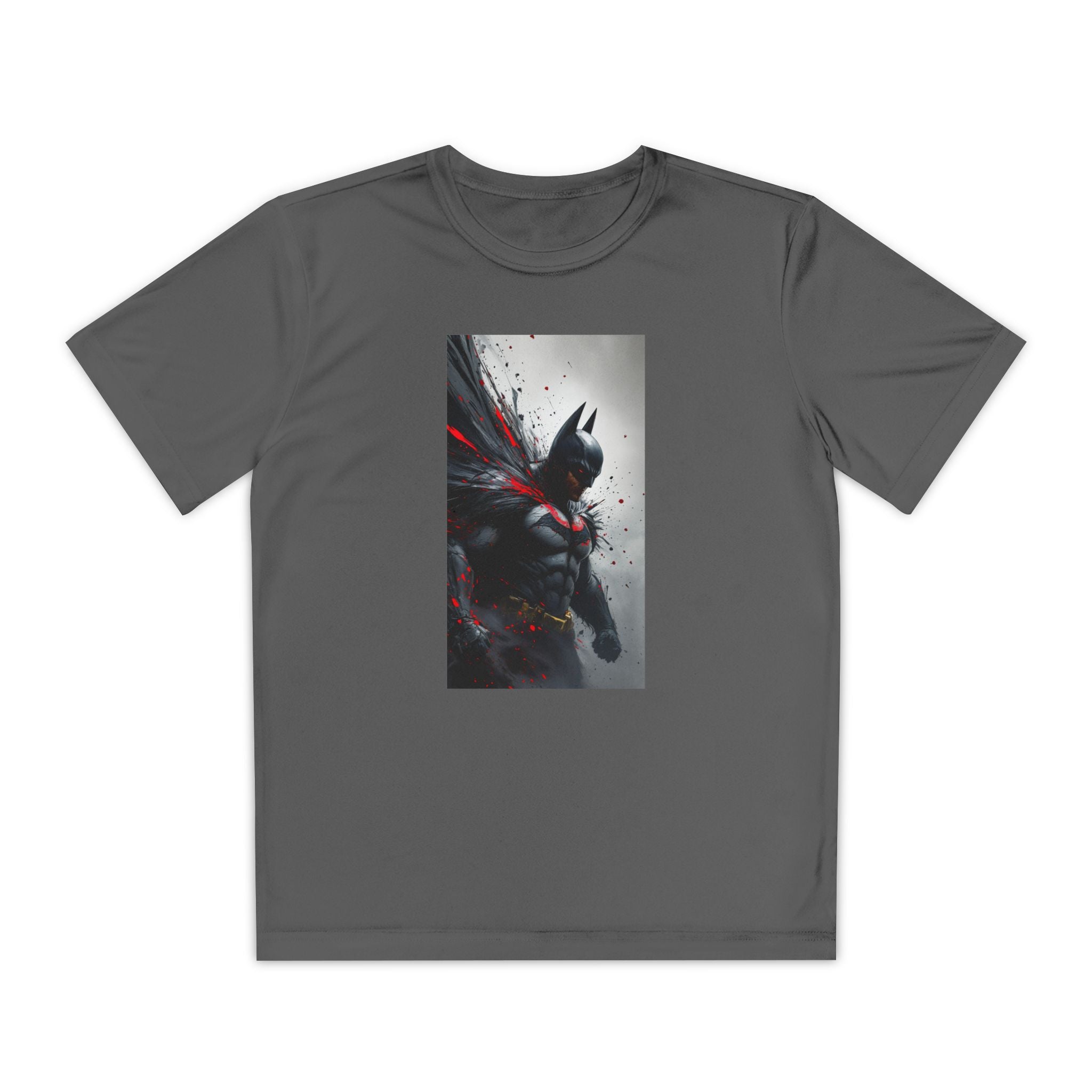 Batman Superhero Marvel Patriotic, Kids Graphic T-Shirt, Boys Hero Top, Girls Comic Book Clothing, Birthday