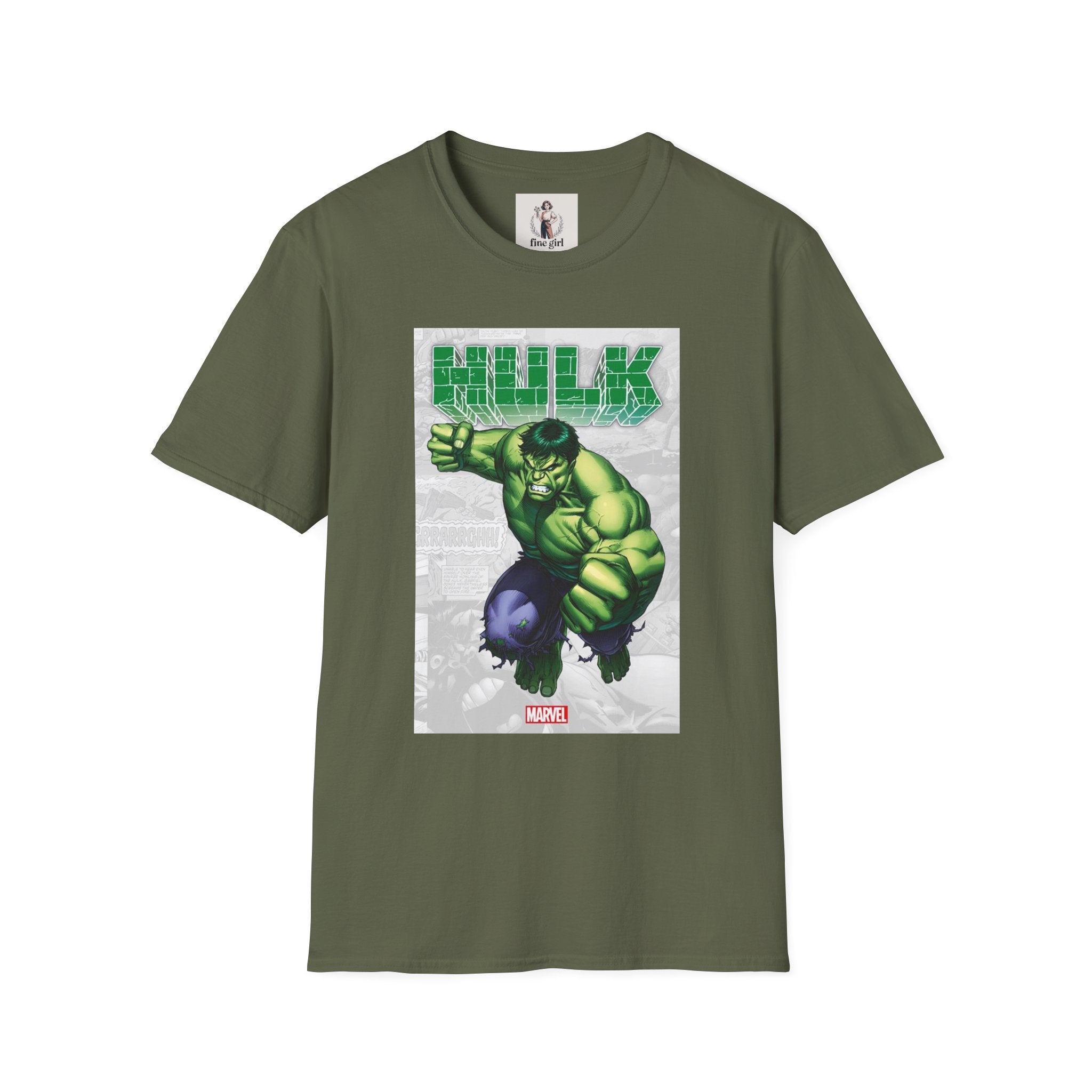 The Incredible Hulk Unisex Softstyle T-Shirt
