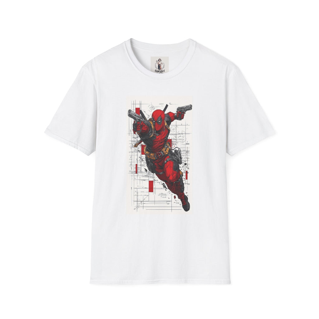 Deadpool Hero Unisex Softstyle T-Shirt