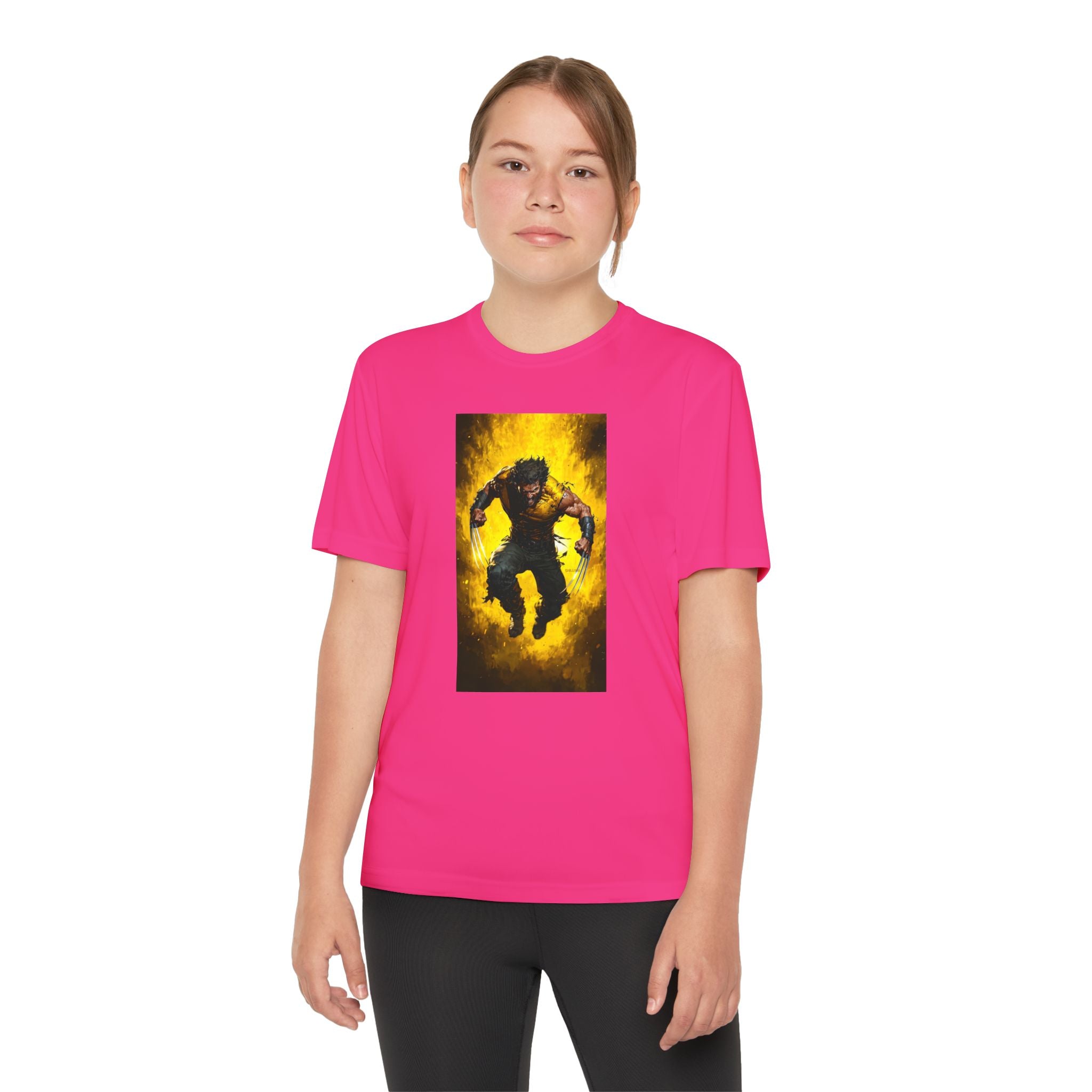 Wolverine Superhero Marvel Patriotic, Kids Graphic T-Shirt, Boys Hero Top, Girls Comic Book Clothing, Birthday