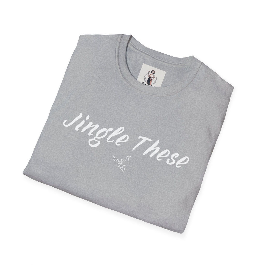 Jingle These Hand Grenades Christmas T-Shirt ~ Unisex Softstyle T-Shirt