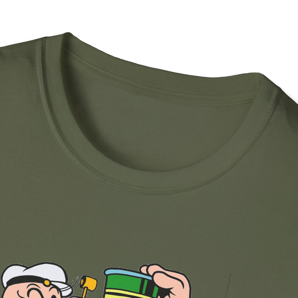 Retro Popeye TV Cartoon T-Shirt