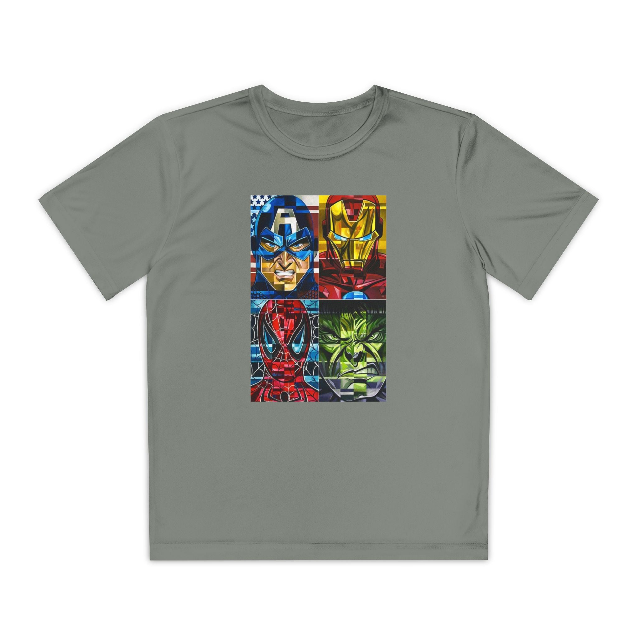 Advengers Youth T-Shirt Sports Graphic Tee, Cool Athletic Shirt for Kids, Perfect for Sports Events, Team Spirit