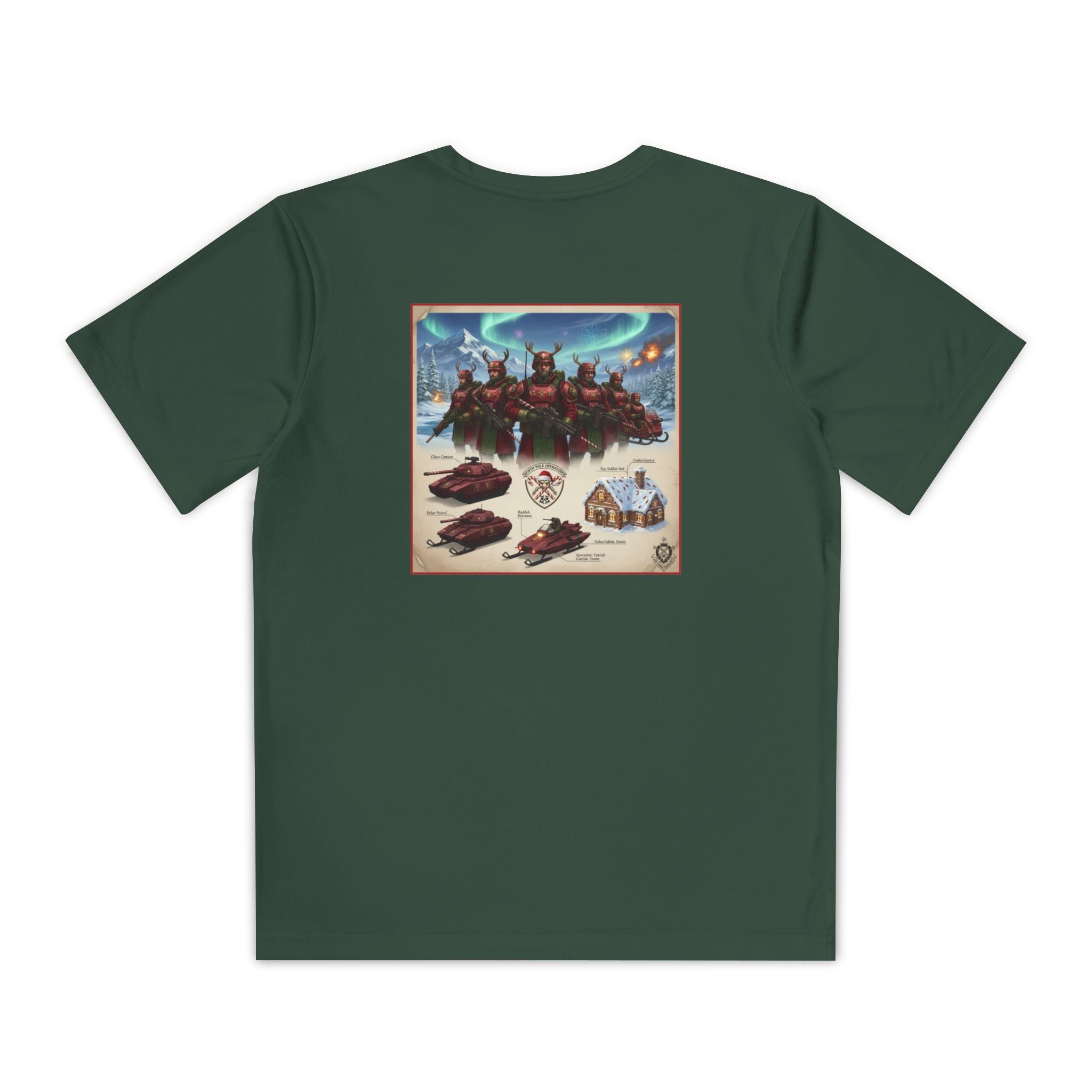 Yule Guard Patriotic Christmas Holiday ~ Youth T-Shirt, Unisex Softstyle T-Shirt