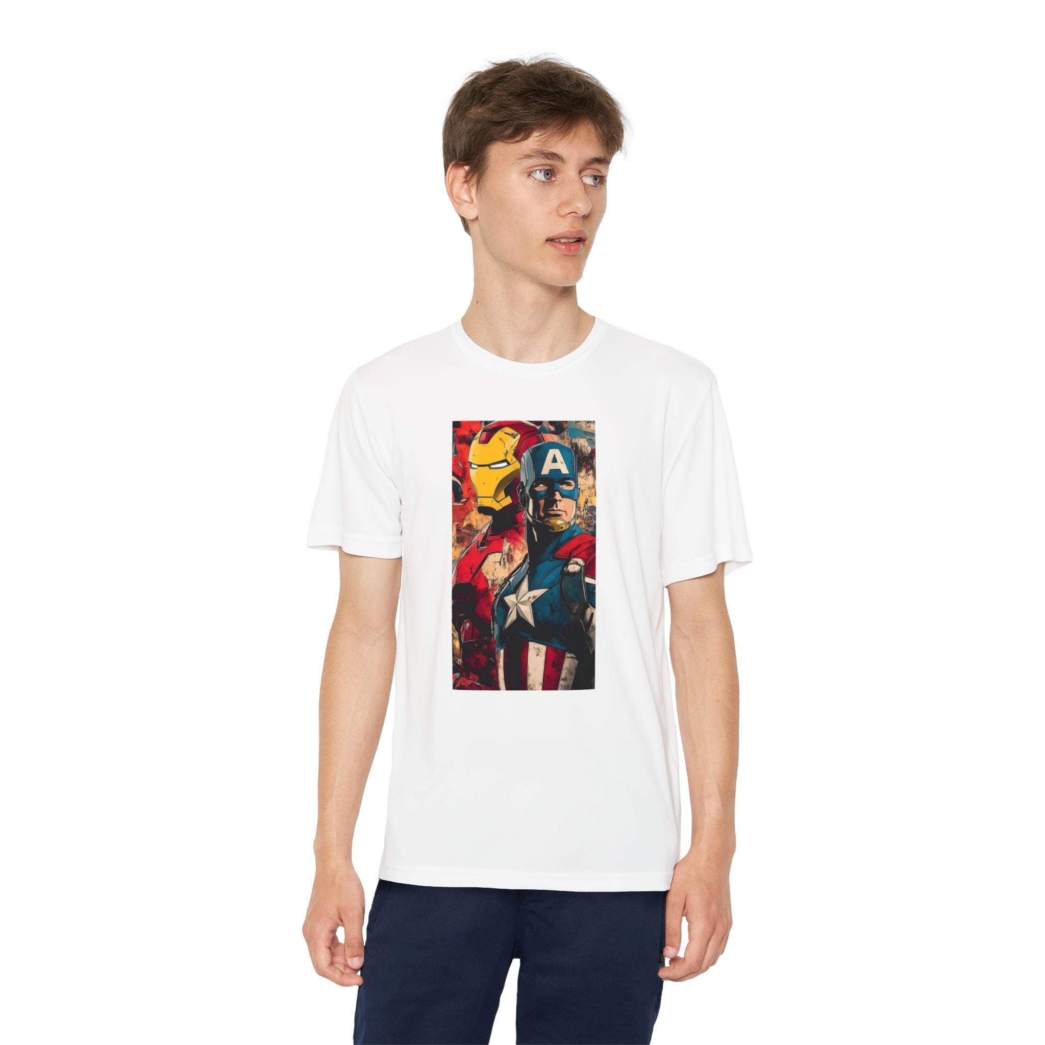 Advengers Youth T-Shirt Sports Graphic Tee, Cool Athletic Shirt for Kids, Perfect for Sports Events, Team Spirit