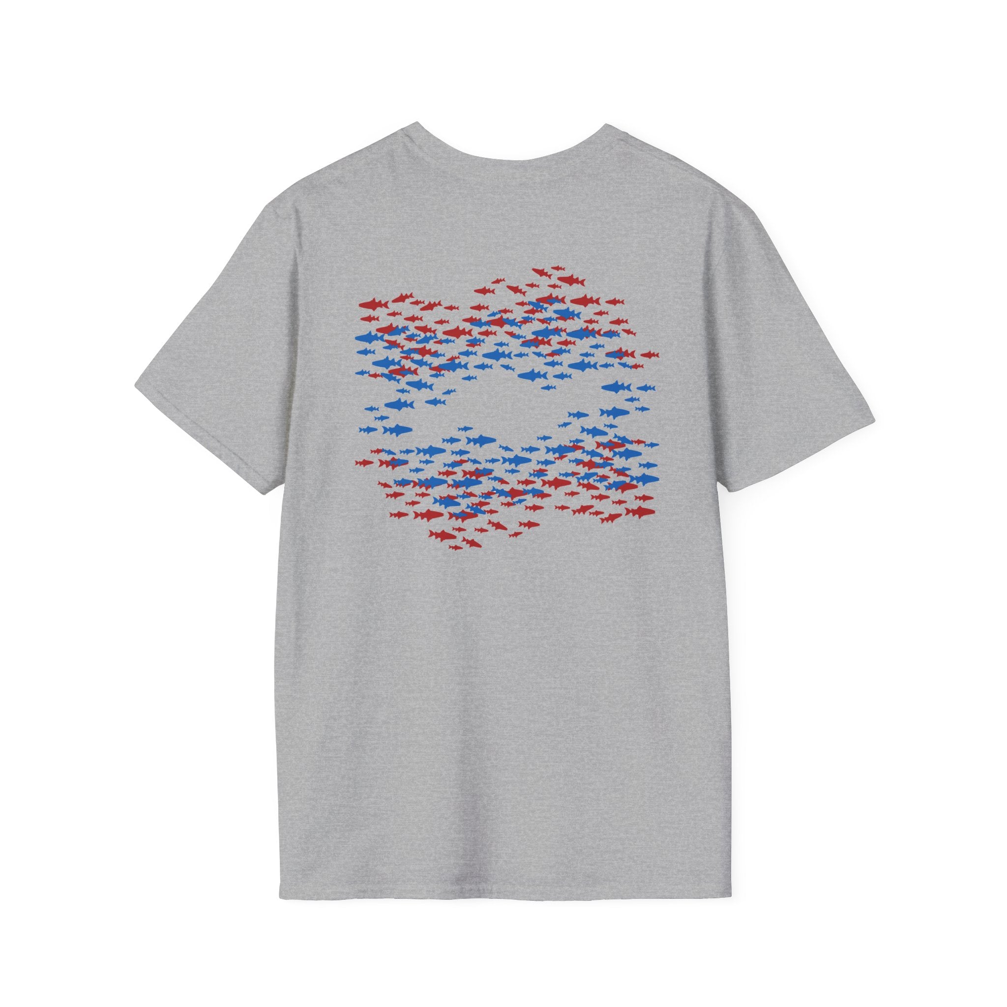 Patriotic Fishing Tshirt, American Flag Tee, 4th of July Shirt, USA Independence Day Top, Patriotic Graphic Tee, Unisex Patriotic