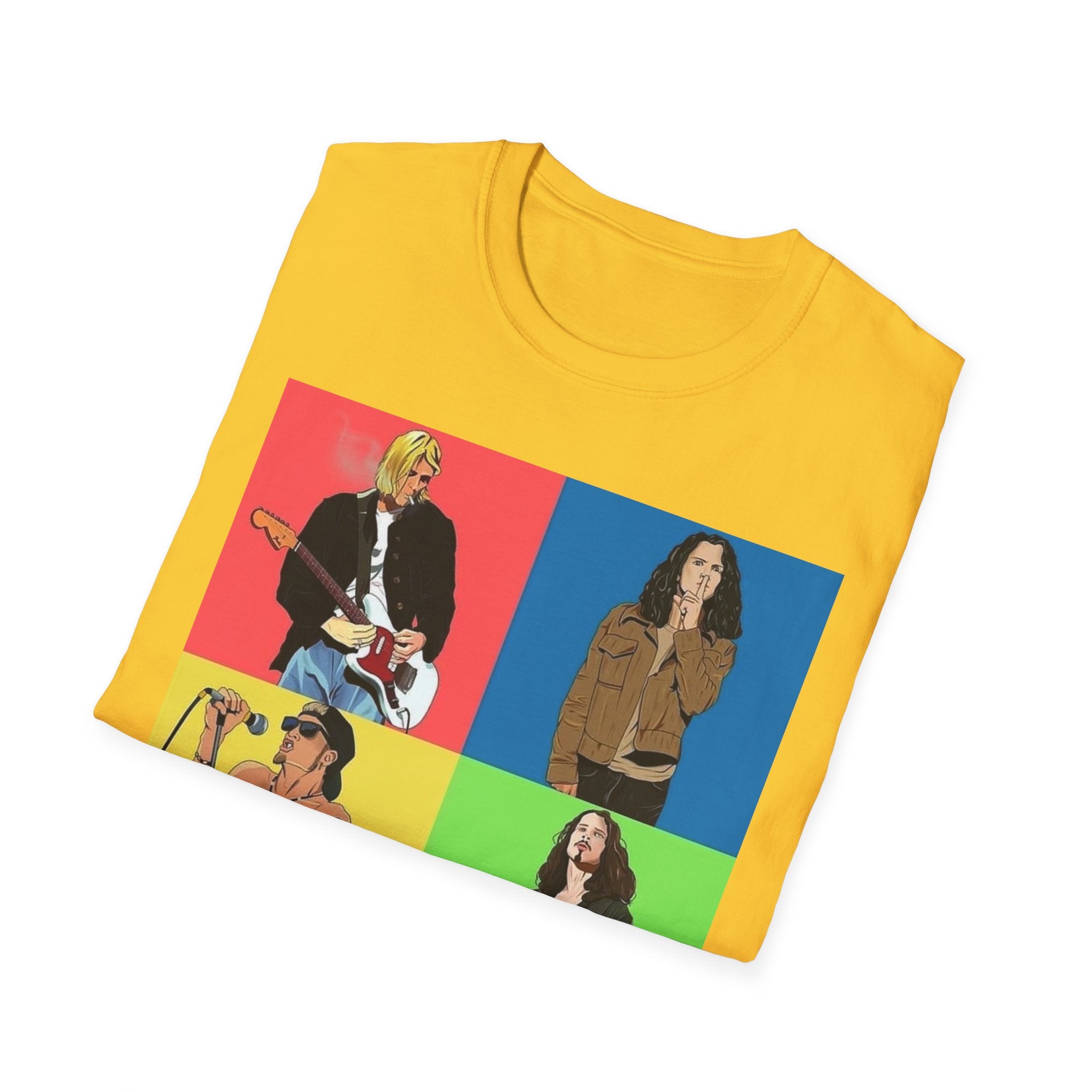 Grunge Music Music Logo T-Shirt