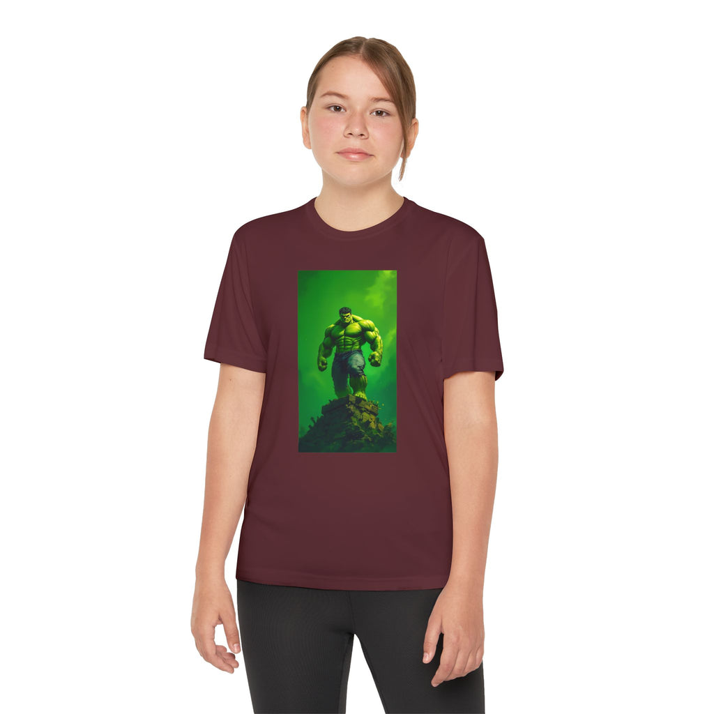 The Incredible Hulk Superhero Marvel Patriotic, Kids Graphic T-Shirt, Boys Hero Top, Girls Comic Book Clothing, Birthday
