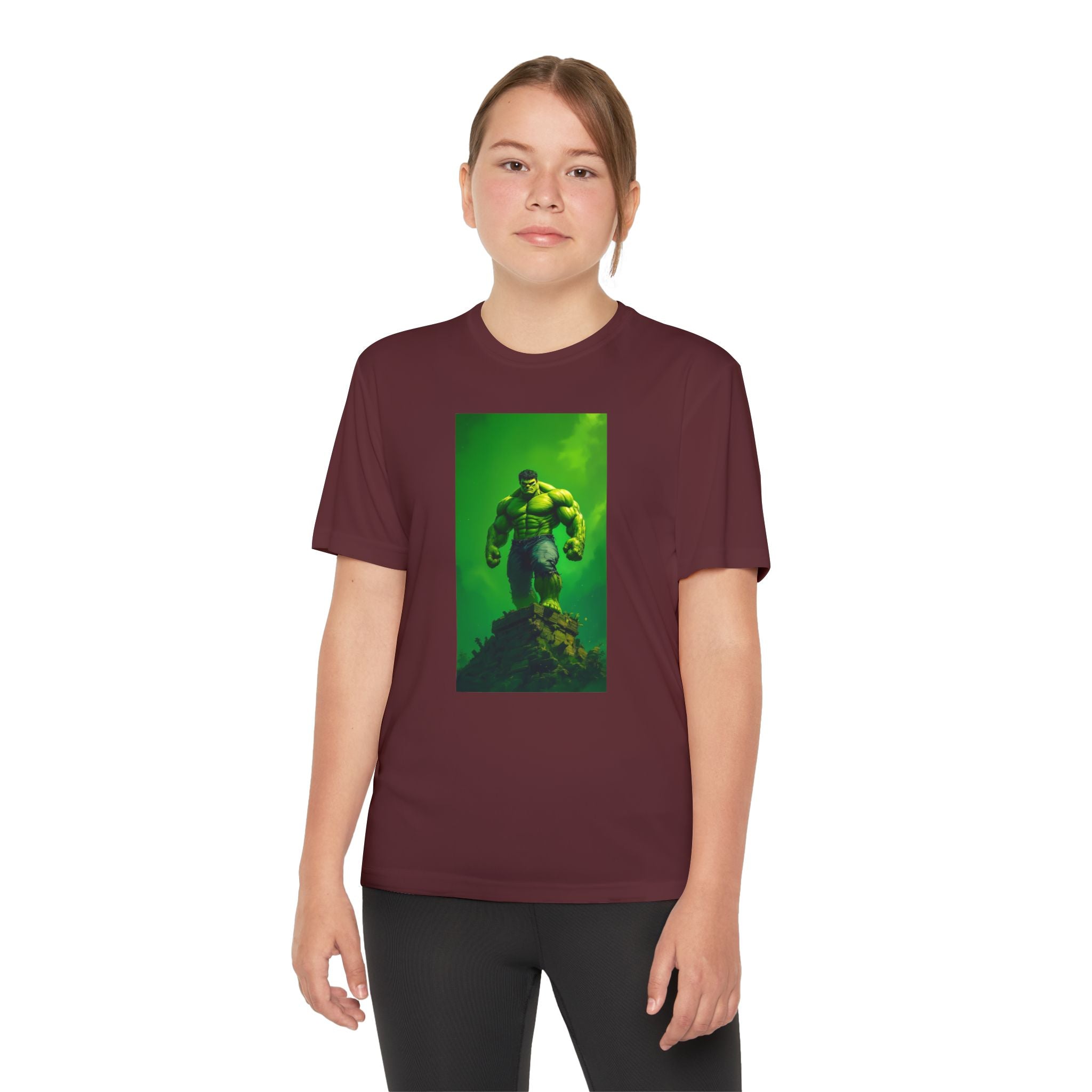 The Incredible Hulk Superhero Marvel Patriotic, Kids Graphic T-Shirt, Boys Hero Top, Girls Comic Book Clothing, Birthday
