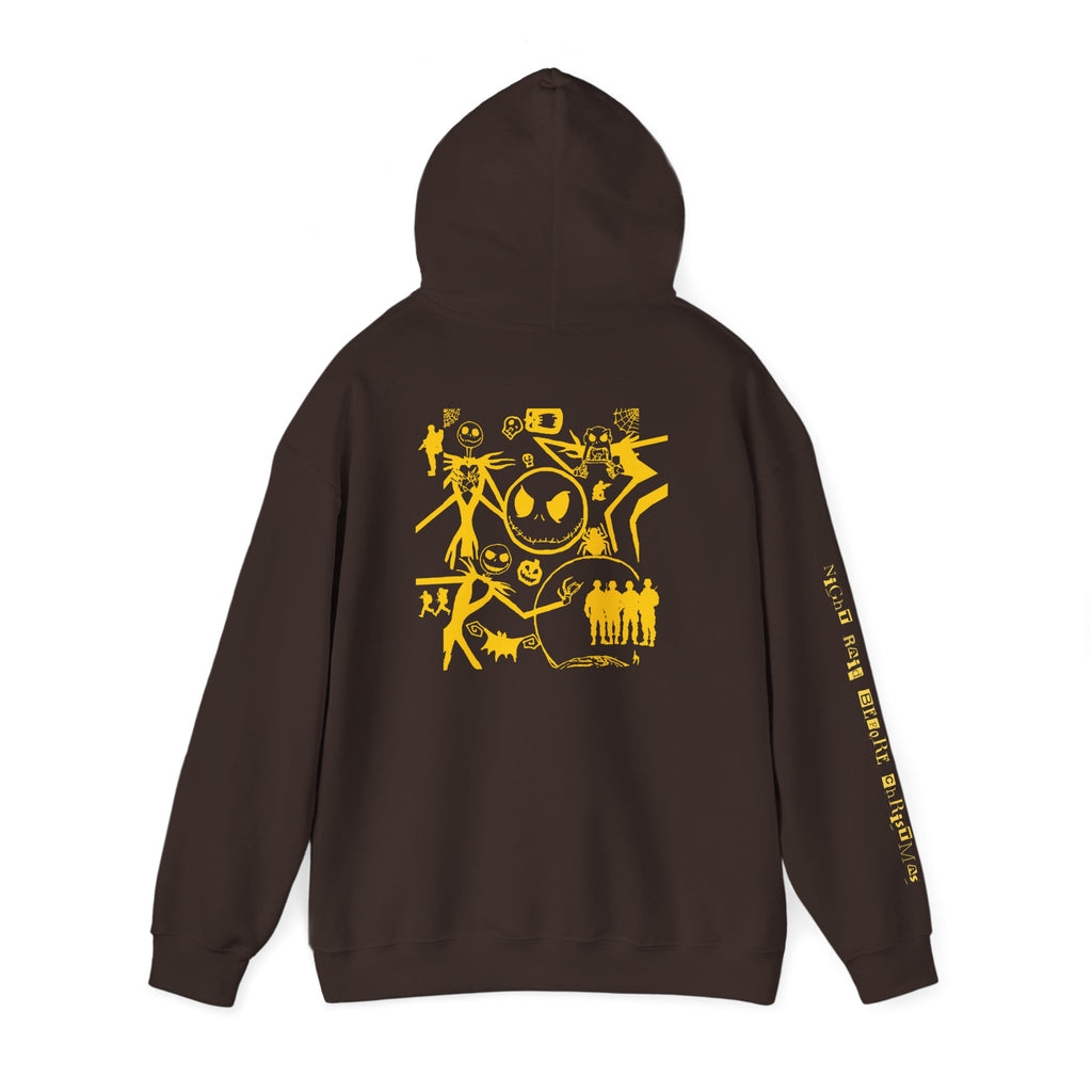 Night Raid Before Christmas Patriotic Hoodie Rebel Spirit Unisex Hoodie