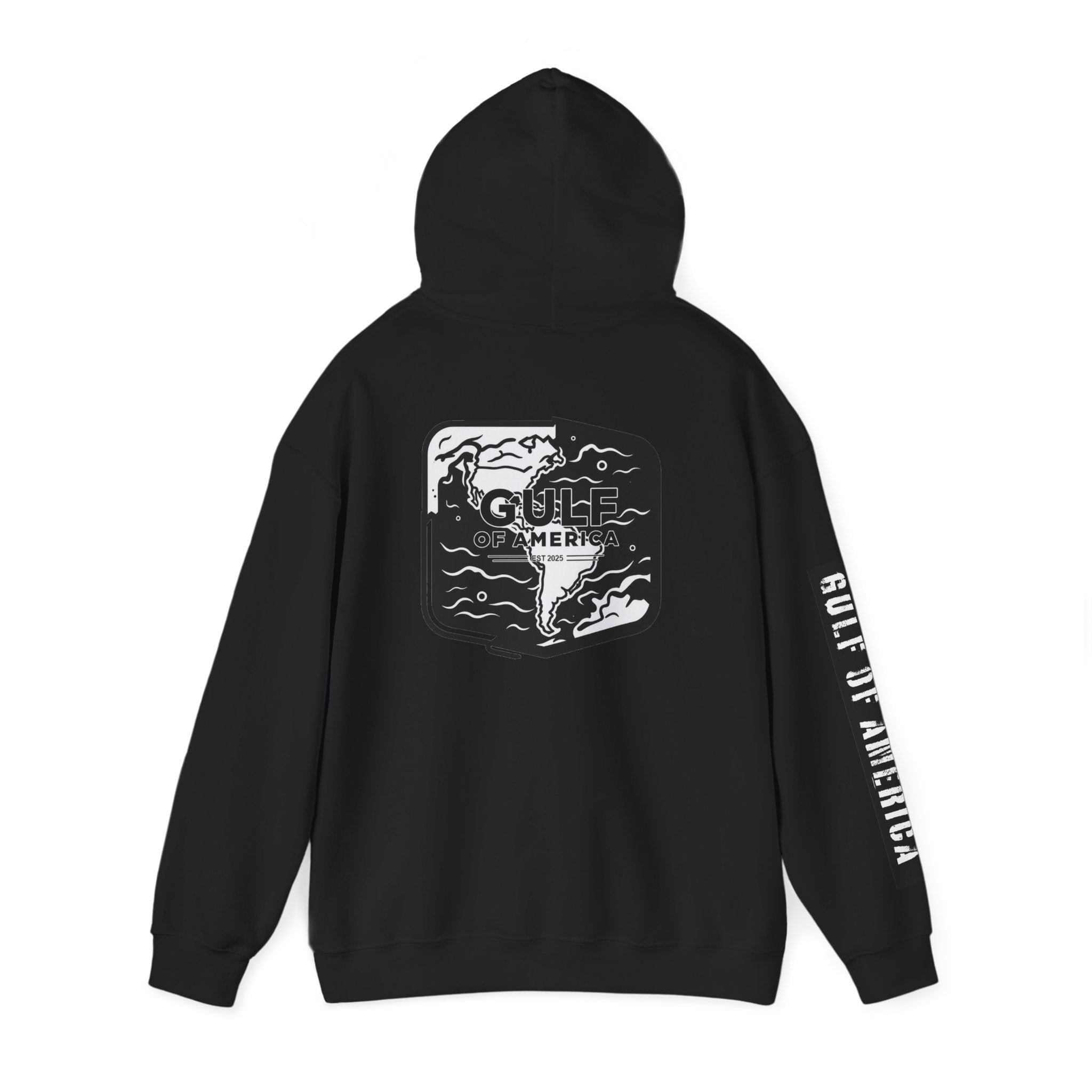 Gulf Of America Patriotic Hoodie, USA Patriotism Sweatshirt, American Flag Pullover, Independence Day Apparel, Fourth of July Gift