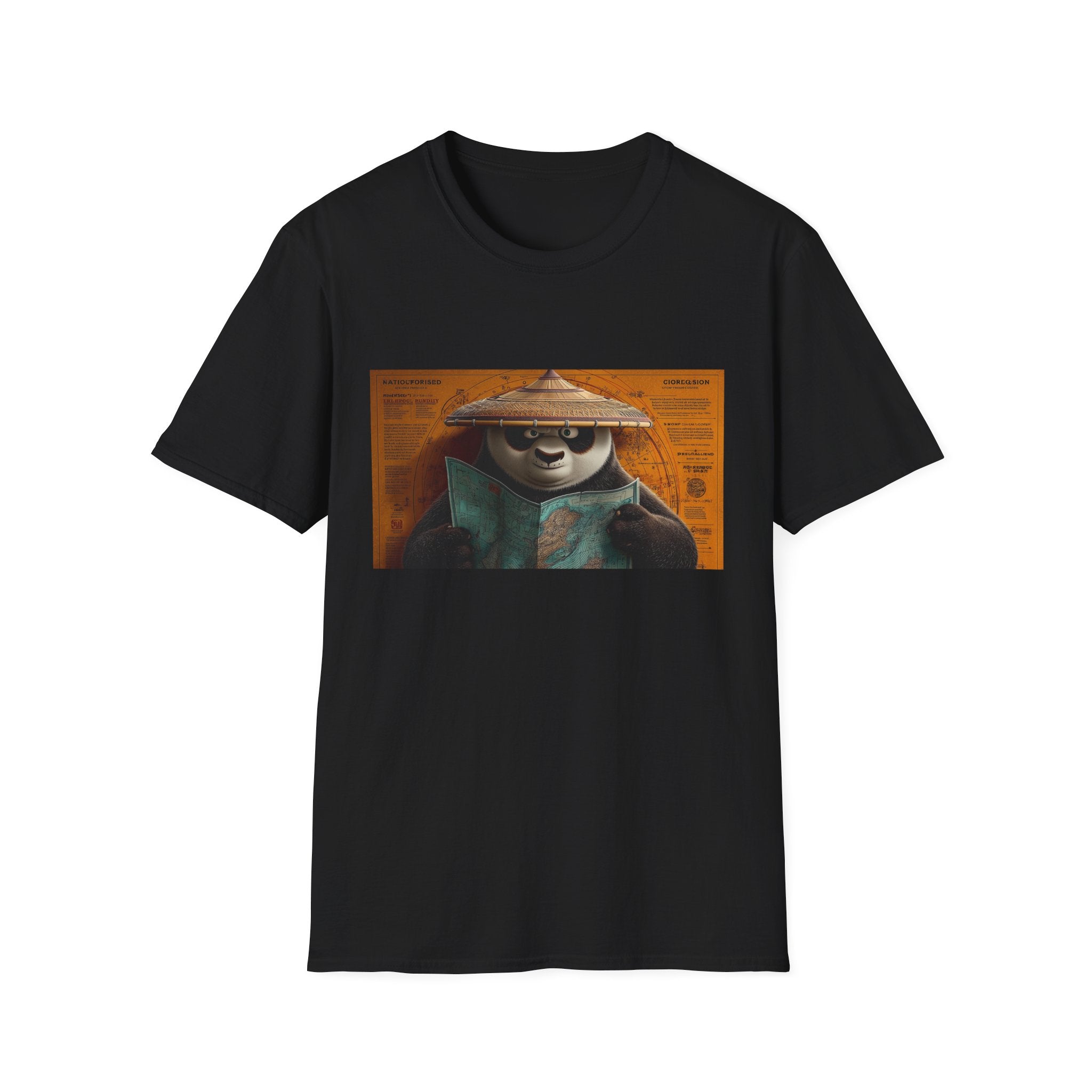 Kung Fu Panda Unisex Softstyle T-Shirt, DreamWorks Animation Youth Competitor Tee, Graphic Tee, Movie Fan Gift, Cult Classic Shirt, Comfy