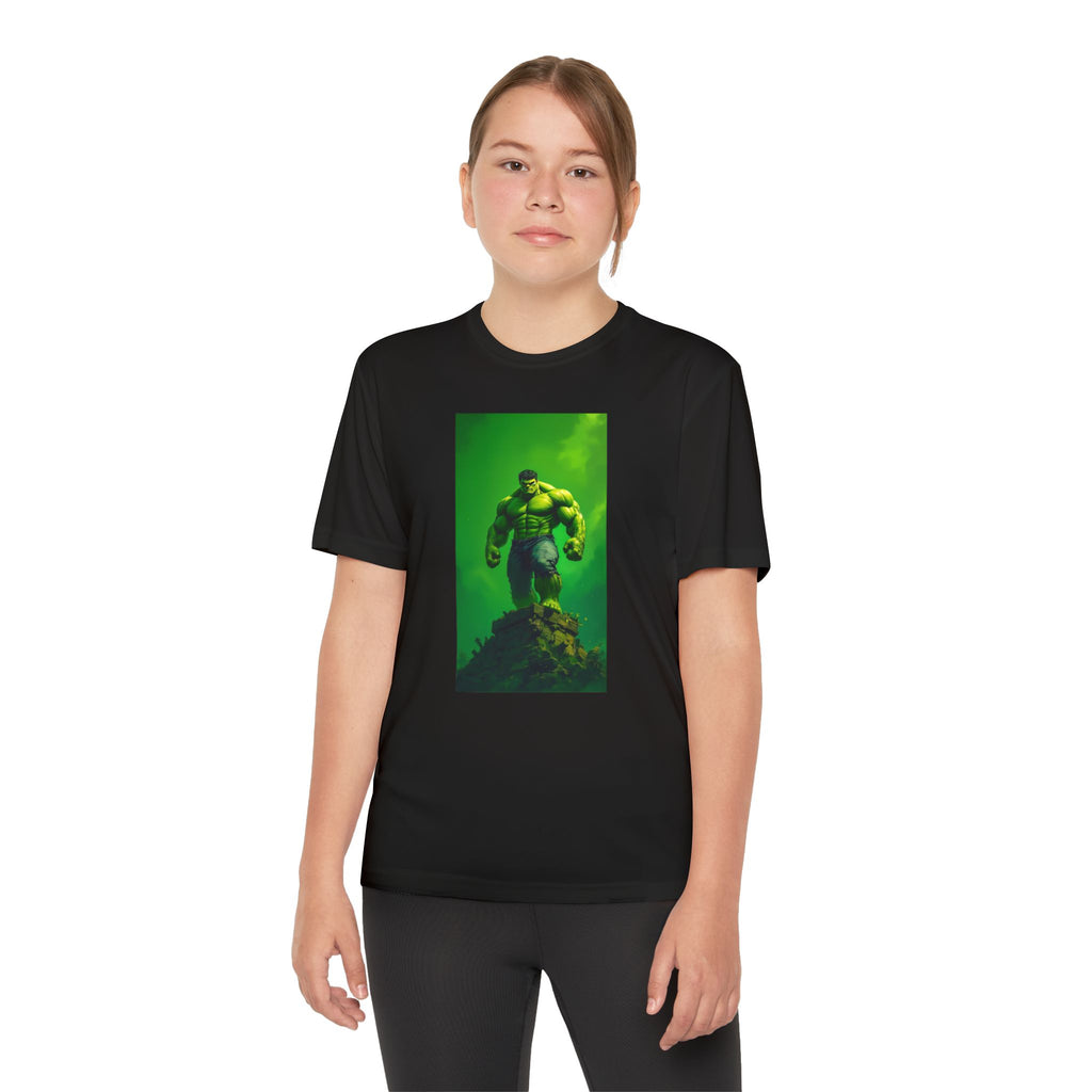 The Incredible Hulk Superhero Marvel Patriotic, Kids Graphic T-Shirt, Boys Hero Top, Girls Comic Book Clothing, Birthday