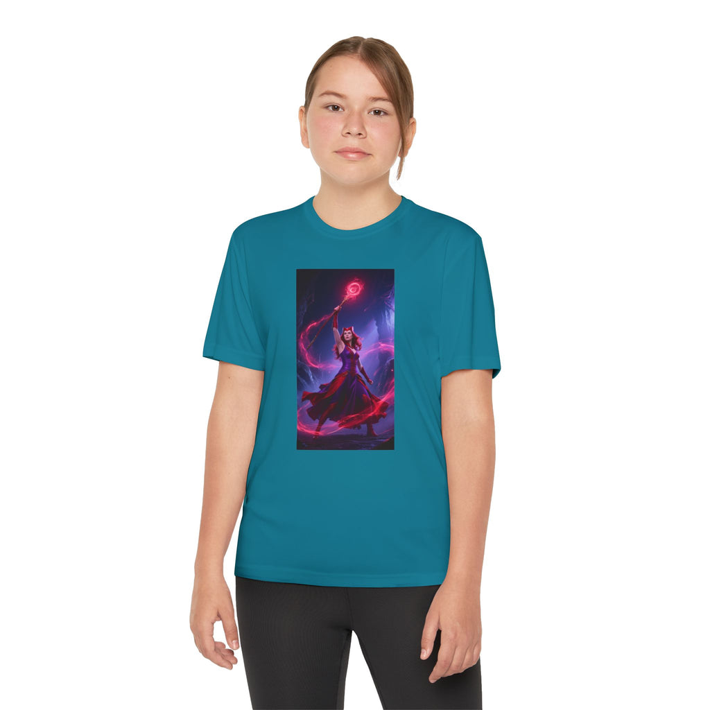 Superhero Youth T-Shirt Sports Graphic Tee, Cool Athletic Shirt for Kids