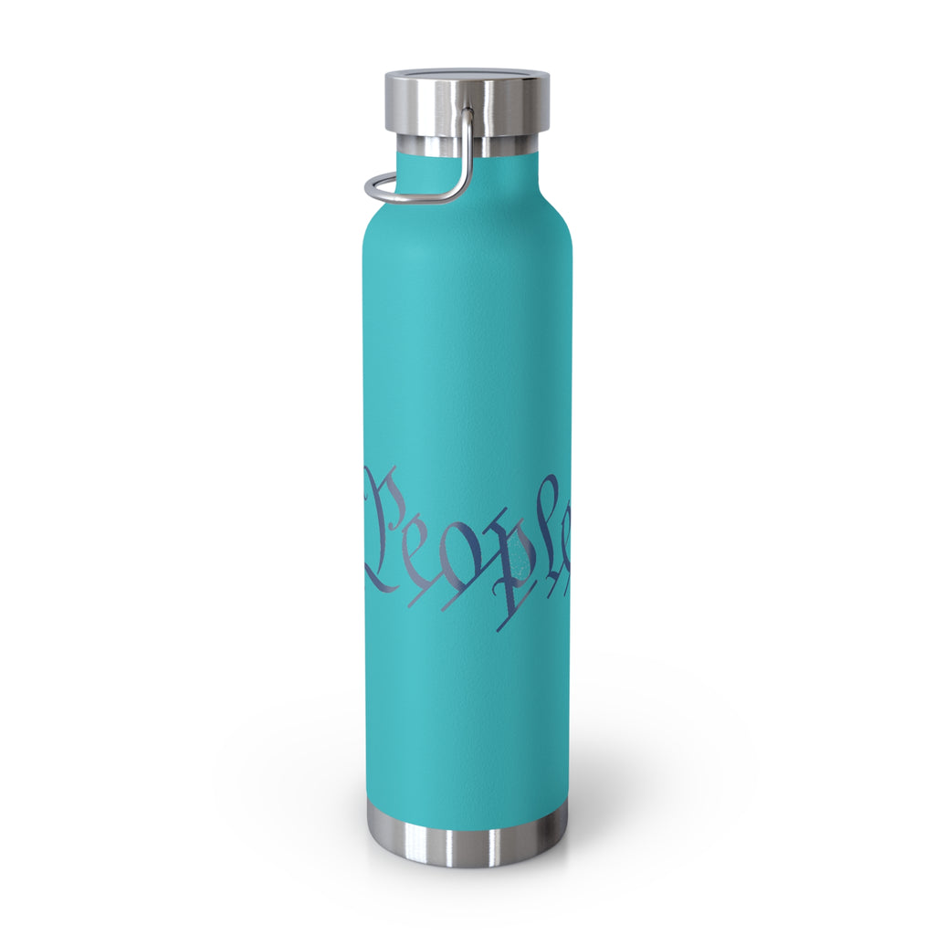 We The People Patriotic Copper Insulated Water Bottle