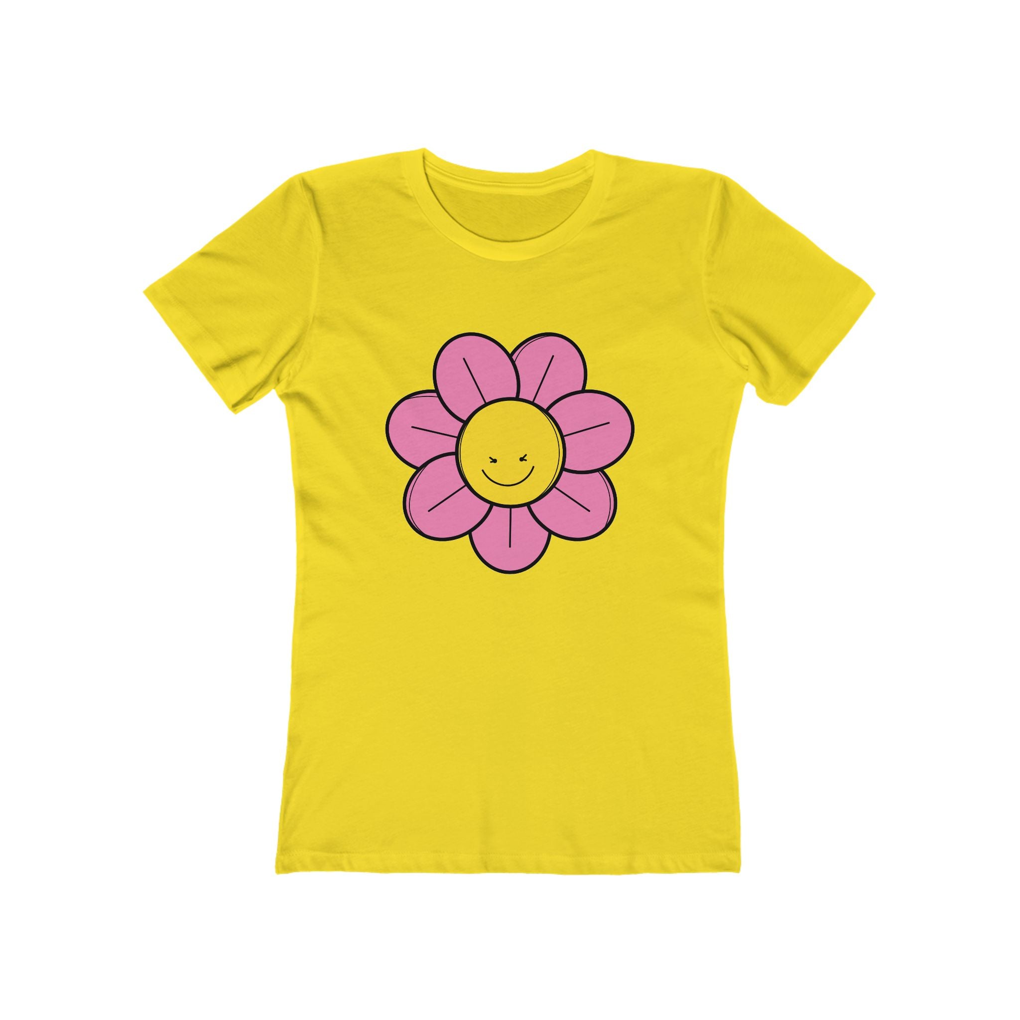 Flower Women's Tshirt, Floral Graphic Tee, Casual Top for Her, Spring Blossom Shirt, Botanical Print Blouse