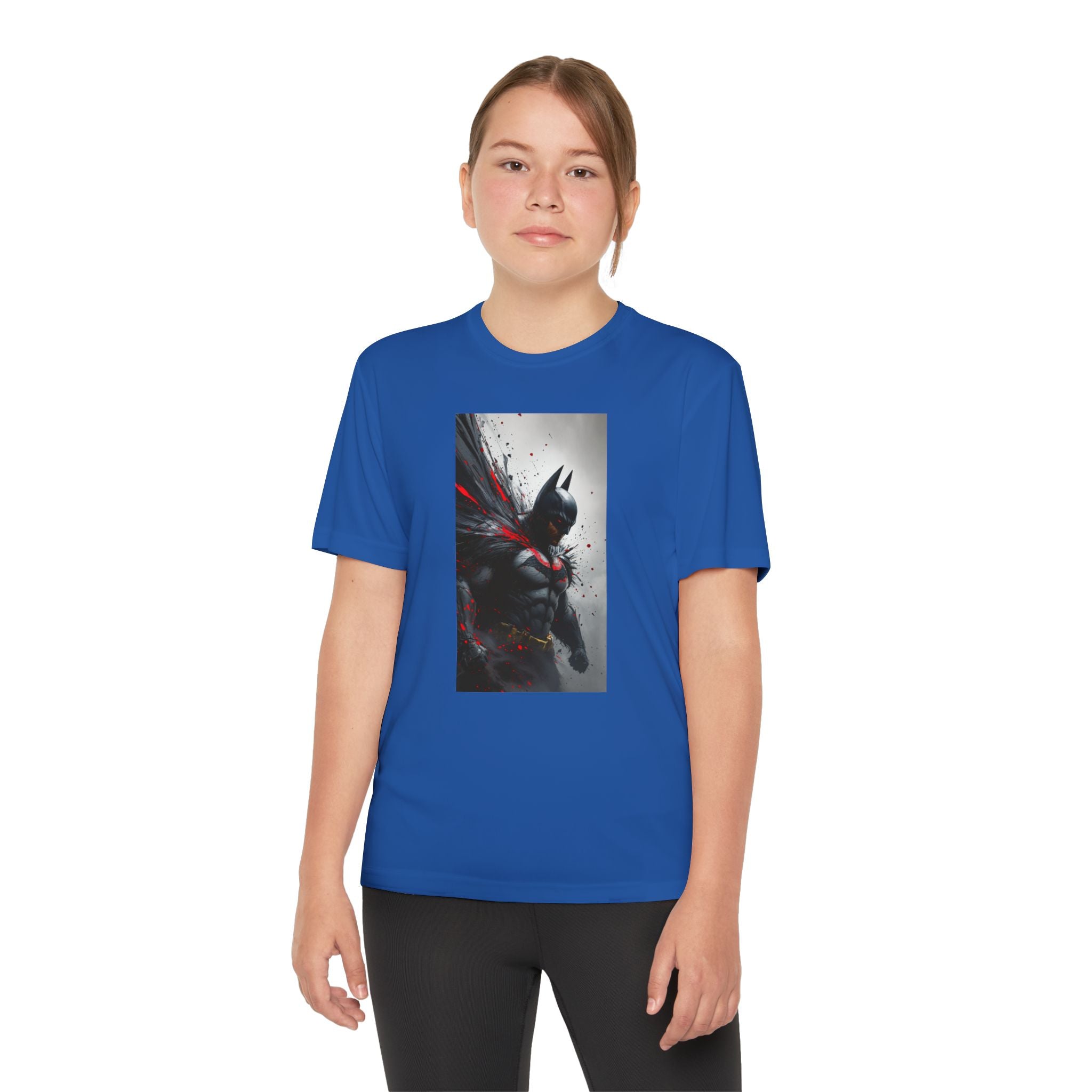Batman Superhero Marvel Patriotic, Kids Graphic T-Shirt, Boys Hero Top, Girls Comic Book Clothing, Birthday