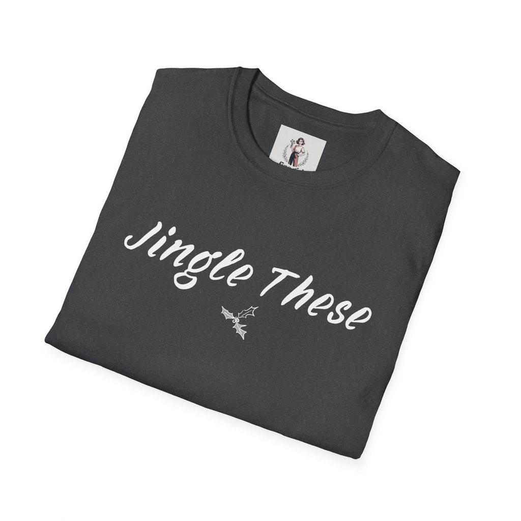 Jingle These Hand Grenades Christmas T-Shirt ~ Unisex Softstyle T-Shirt