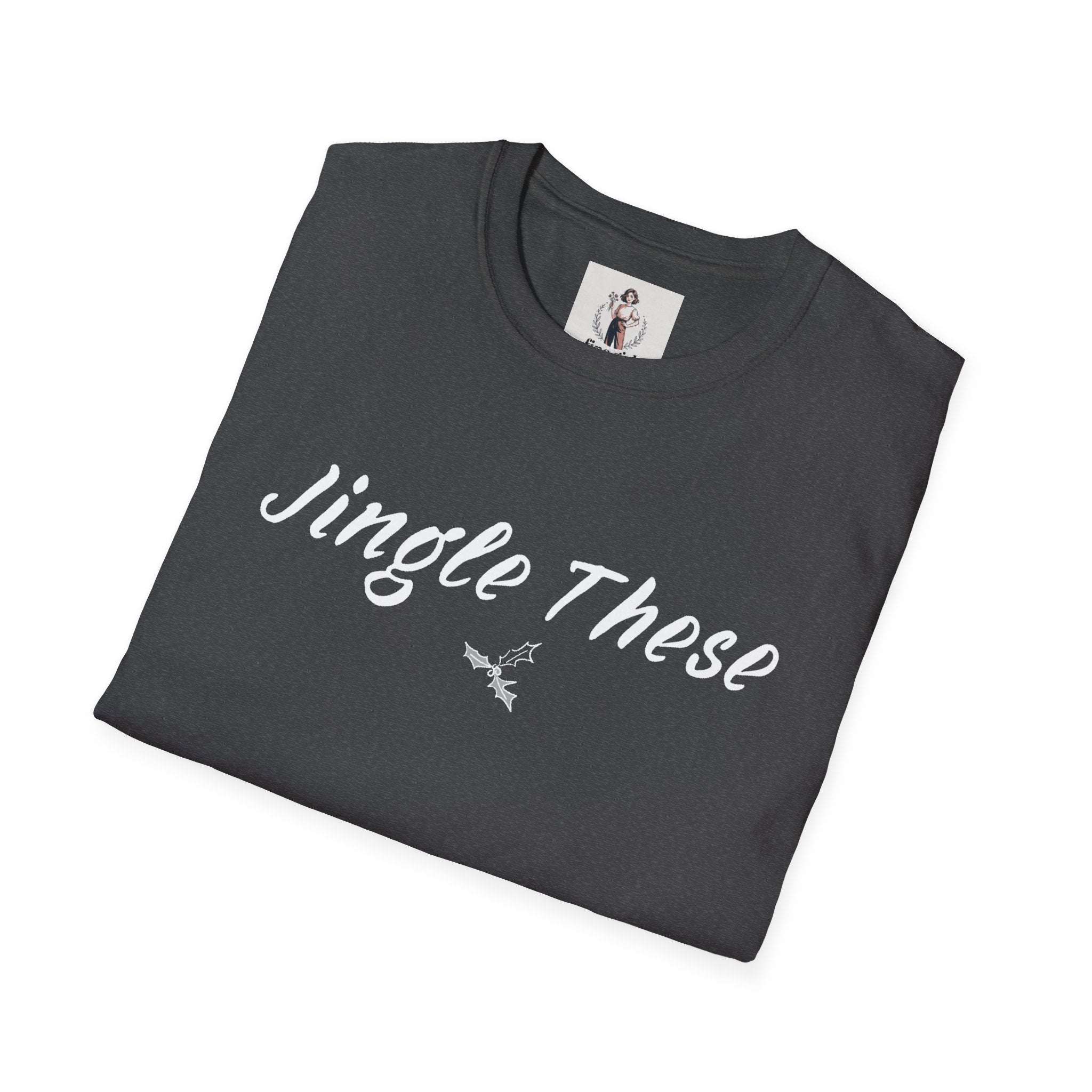 Jingle These Hand Grenades Christmas T-Shirt ~ Unisex Softstyle T-Shirt