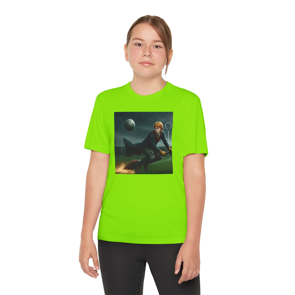 Youth Competitor Tee - Harry Potter, Wizard School Shirt, Magical Kids Top, Hogwarts Fan Gift, Sorcerer's Stone T-Shirt