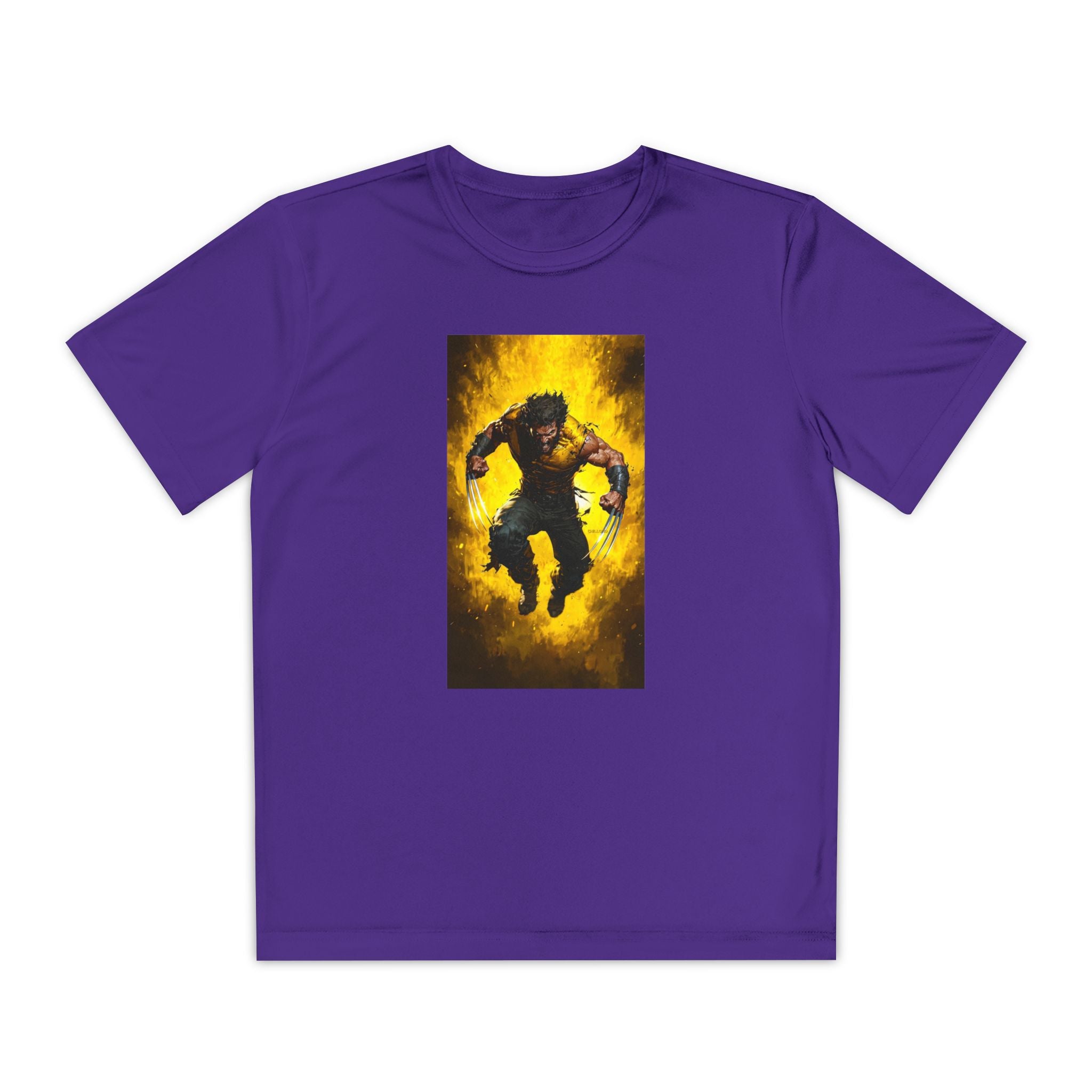 Wolverine Superhero Marvel Patriotic, Kids Graphic T-Shirt, Boys Hero Top, Girls Comic Book Clothing, Birthday