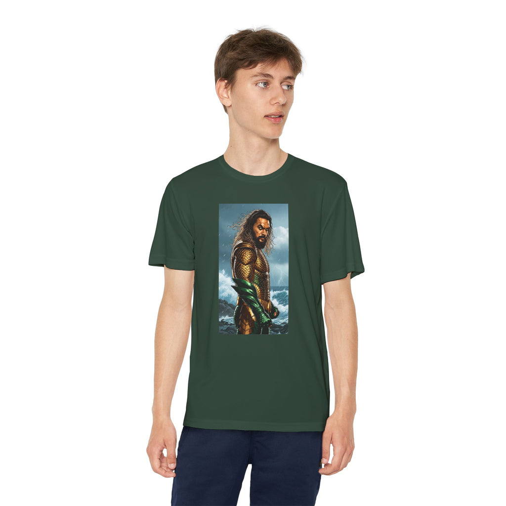 Aquaman Superhero Youth Tee, Kids Superhero Shirt, Child Aquaman T-shirt, Comic Book Tee, Superhero Fan Gift