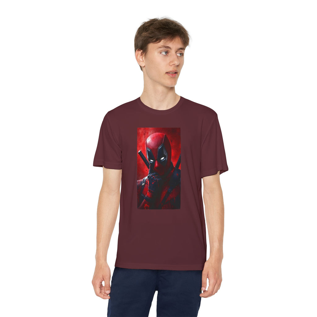 Deadpool Superhero Marvel Patriotic, Kids Graphic T-Shirt, Boys Hero Top, Girls Comic Book Clothing, Birthday