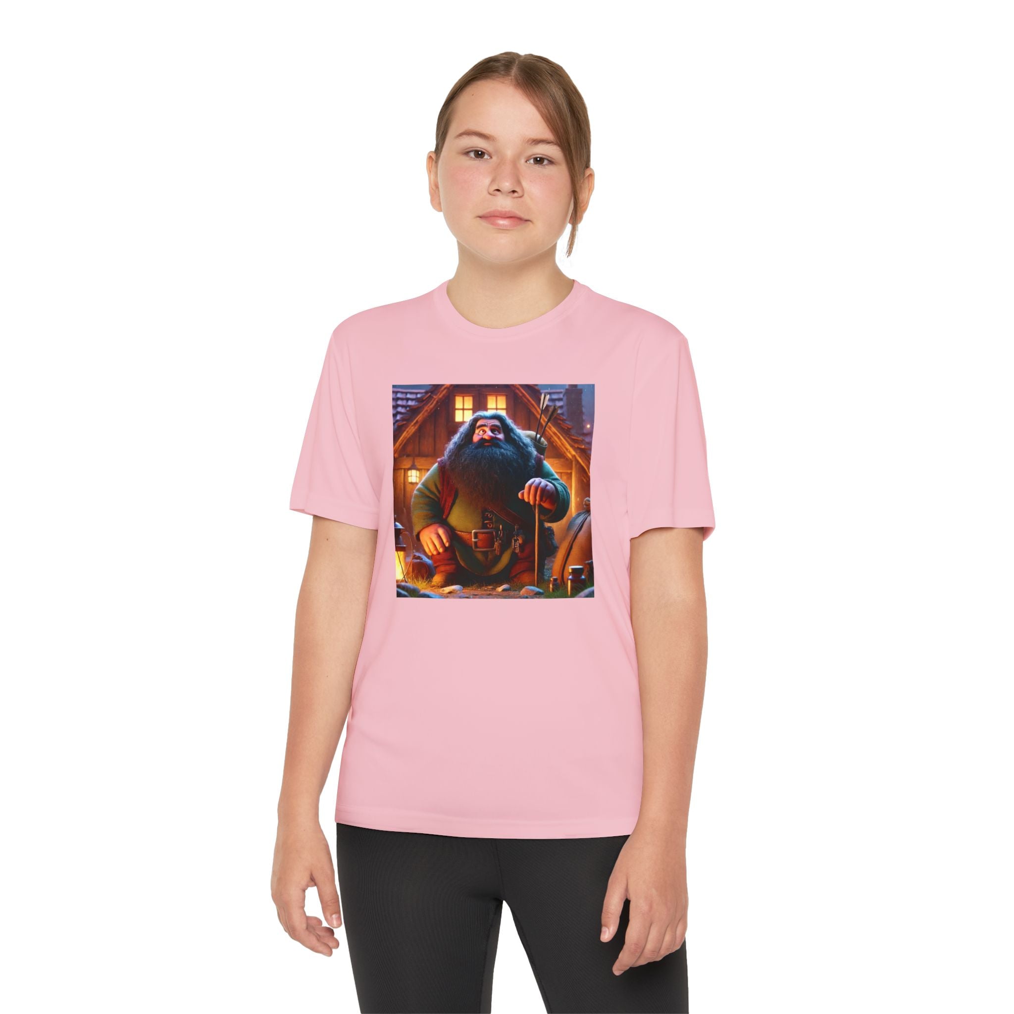 Youth Competitor Tee - Harry Potter, Wizard School Shirt, Magical Kids Top, Hogwarts Fan Gift, Sorcerer's Stone T-Shirt