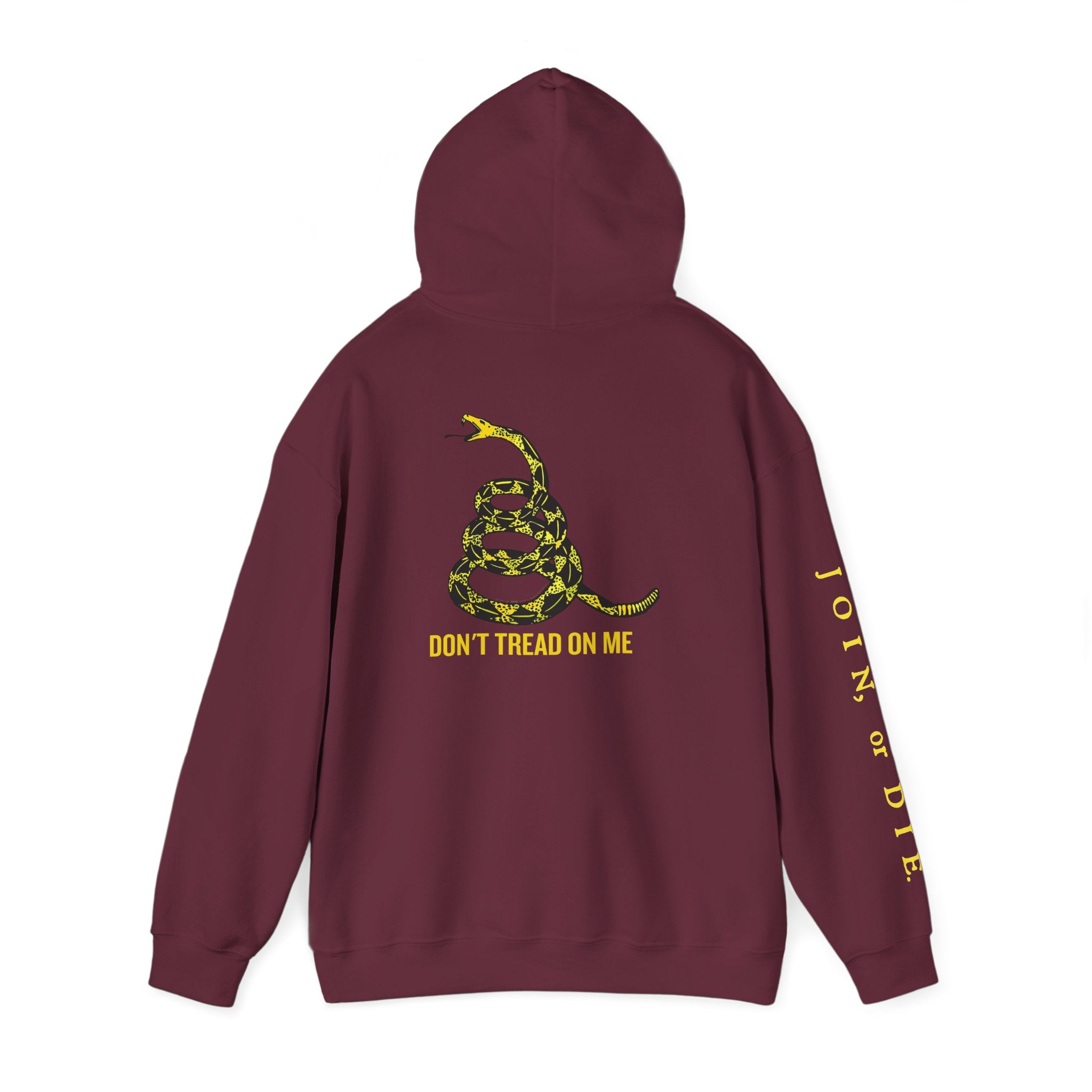Don't Tred On Me ~ Rebel Spirit Unisex Hoodie