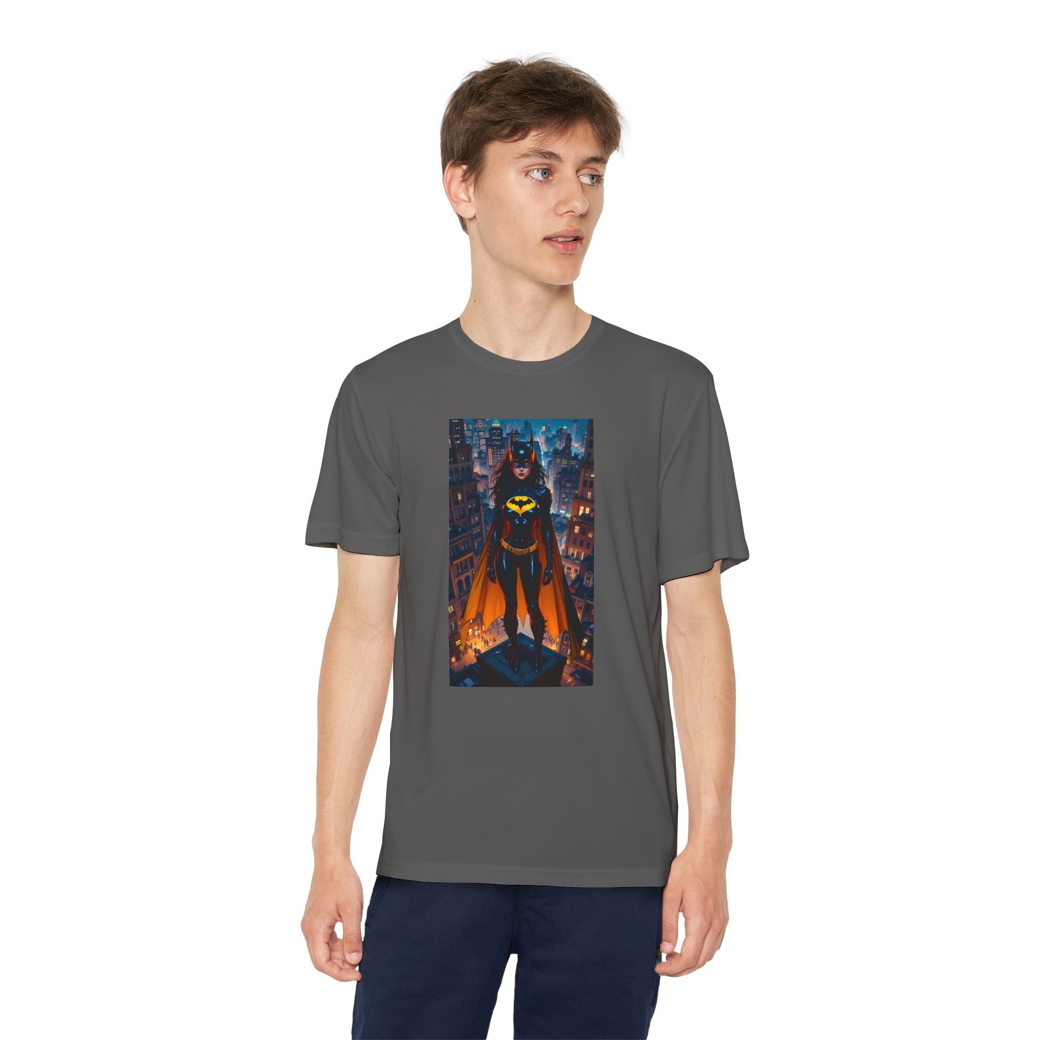 Copy of Superhero Youth T-Shirt Sports Graphic Tee, Cool Athletic Shirt for Kids
