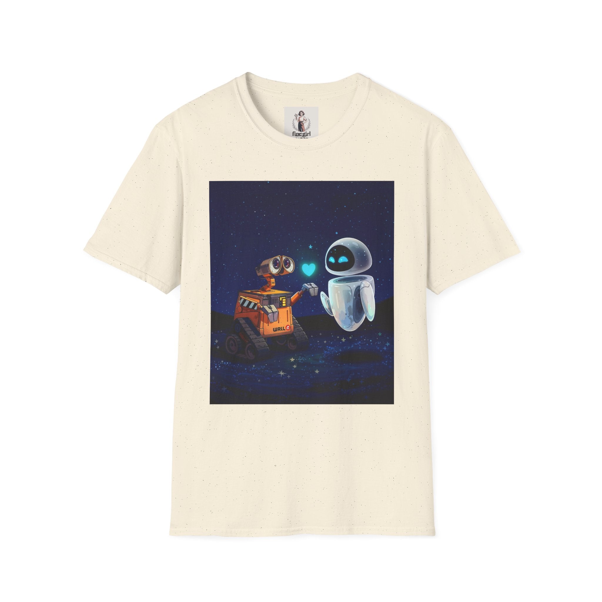 Wall-E Pixar Animation Unisex T-Shirt, Walt Disney Tee, Movie Lover Gift, Graphic Novelty Shirt, Cartoon Character Apparel
