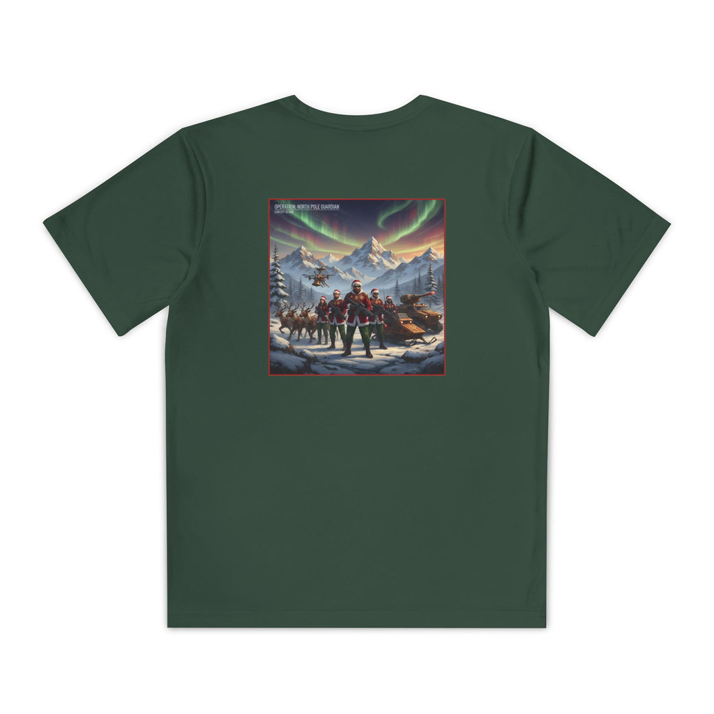 Yule Guard Patriotic Christmas Holiday ~ Youth T-Shirt, Unisex Softstyle T-Shirt