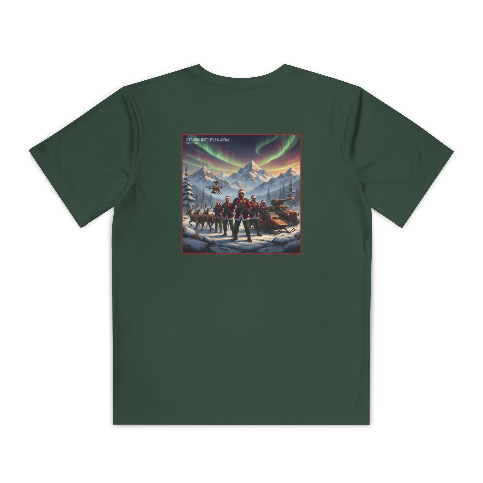 Yule Guard Patriotic Christmas Holiday ~ Youth T-Shirt, Unisex Softstyle T-Shirt
