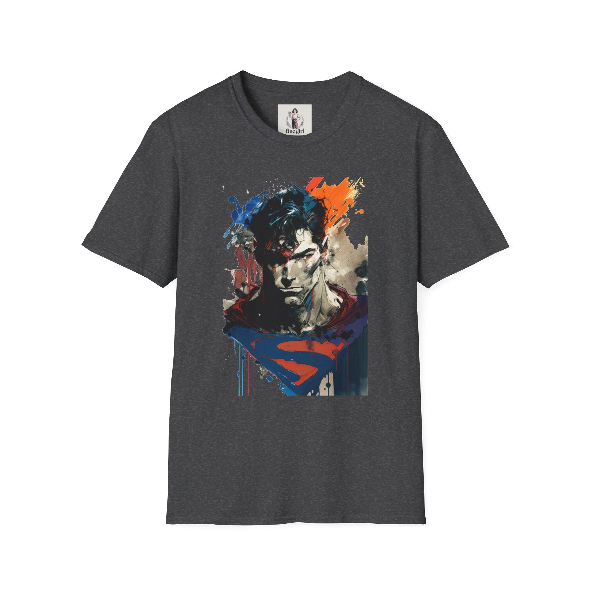 Superman Hero Unisex Softstyle T-Shirt