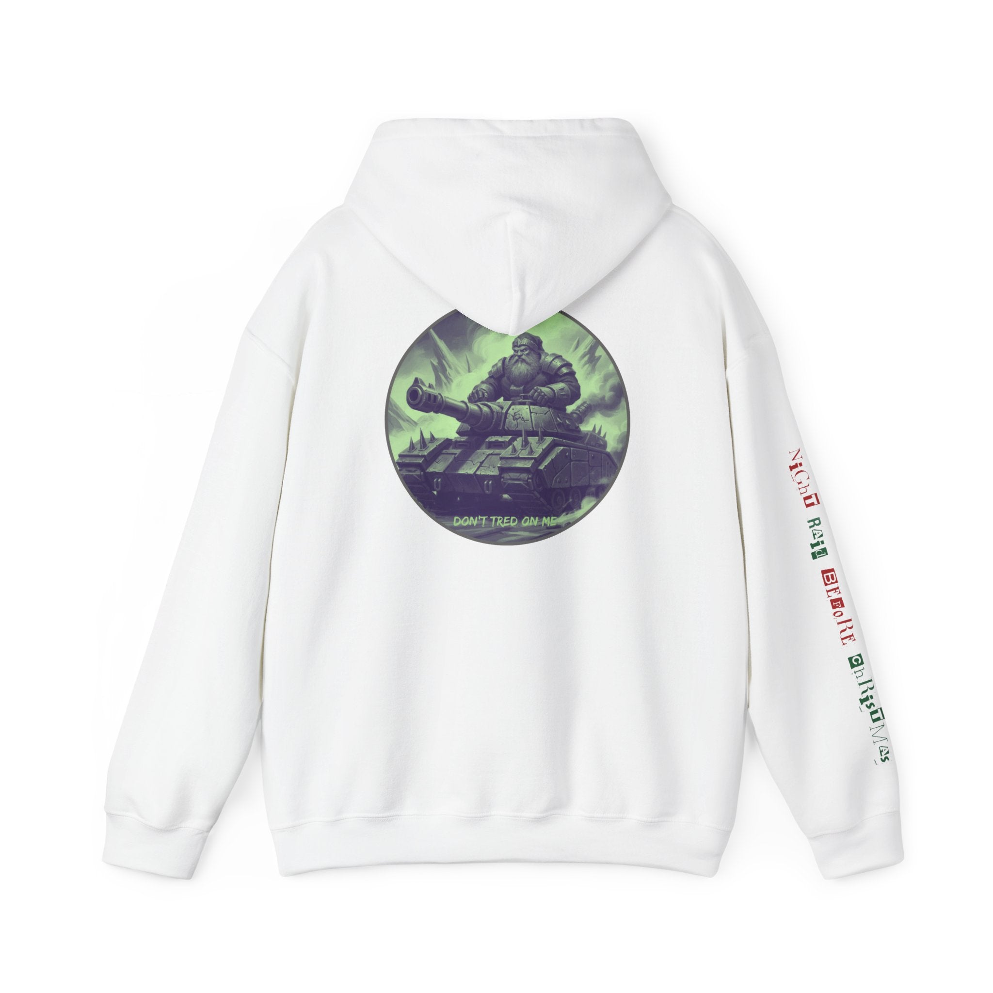 Santa Claus On A Tank Christmas Patriotic Hoodie Rebel Spirit Unisex Hoodie