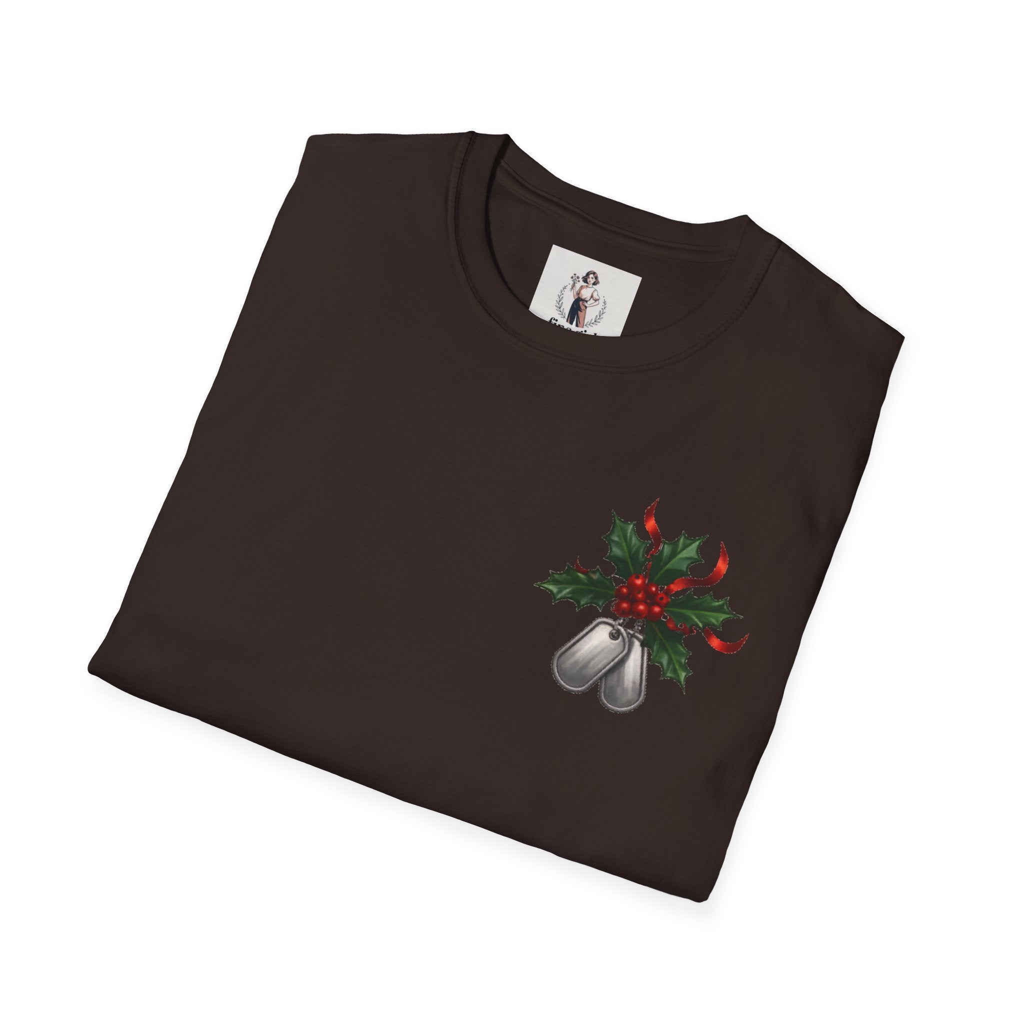 Yule Guard Patriotic Christmas Holiday ~ Unisex Softstyle T-Shirt