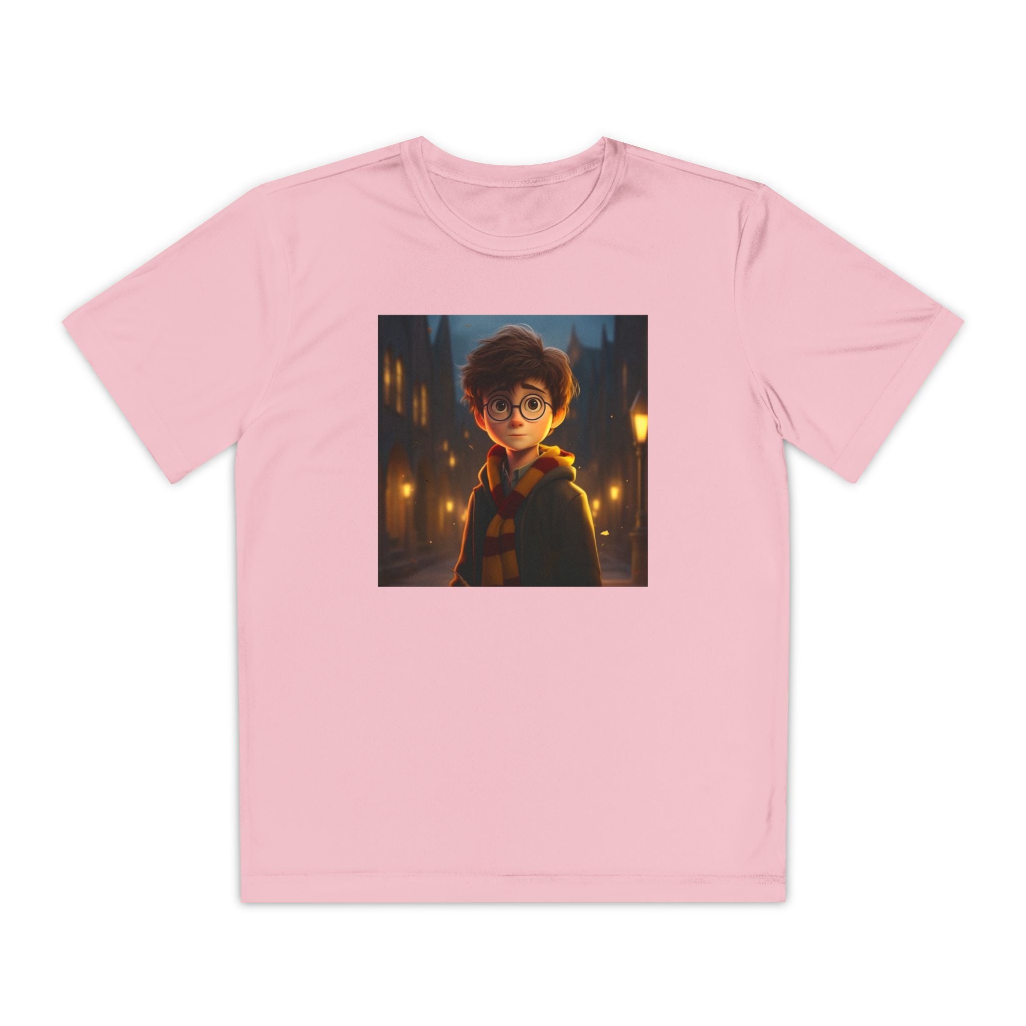 Youth Competitor Tee - Harry Potter, Wizard School Shirt, Magical Kids Top, Hogwarts Fan Gift, Sorcerer's Stone T-Shirt