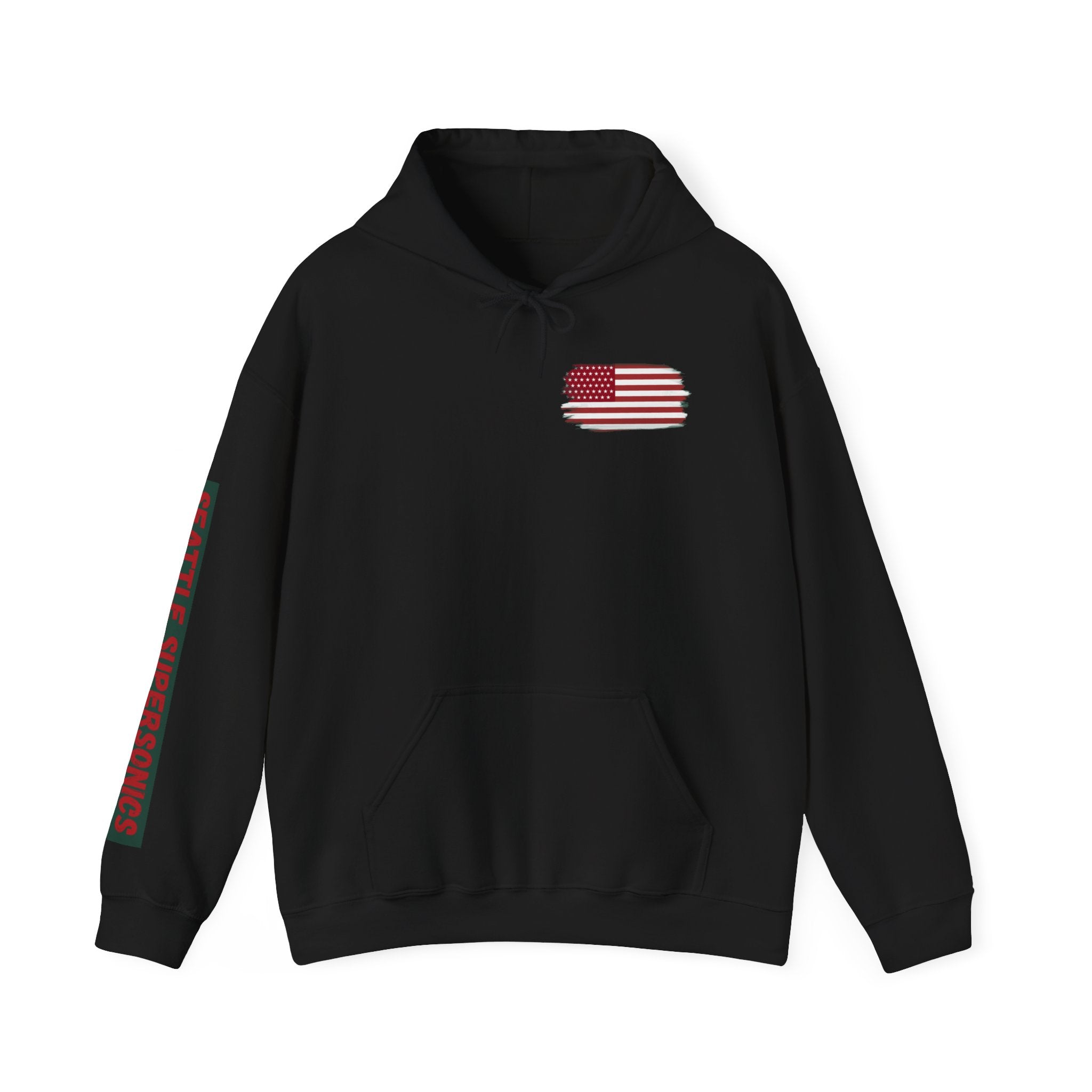 Seattle Supersonics Patriotic Hoodie
