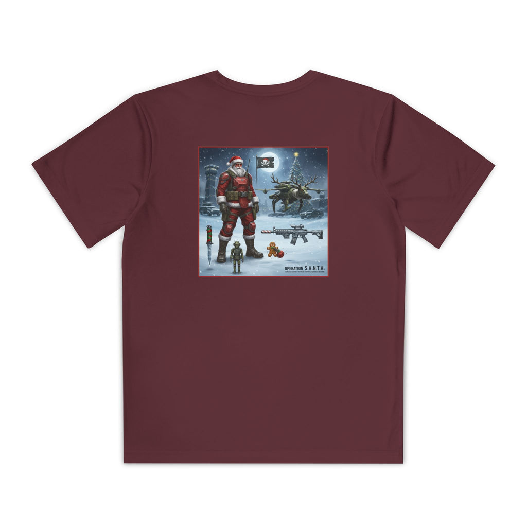 Yule Guard Patriotic Christmas Holiday ~ Youth T-Shirt, Unisex Softstyle T-Shirt