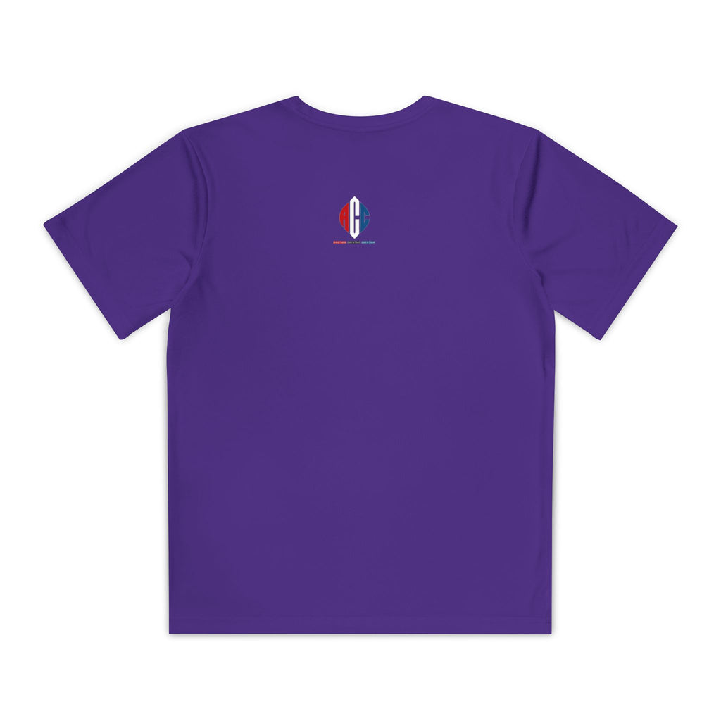 Superhero Youth T-Shirt Sports Graphic Tee, Cool Athletic Shirt for Kids