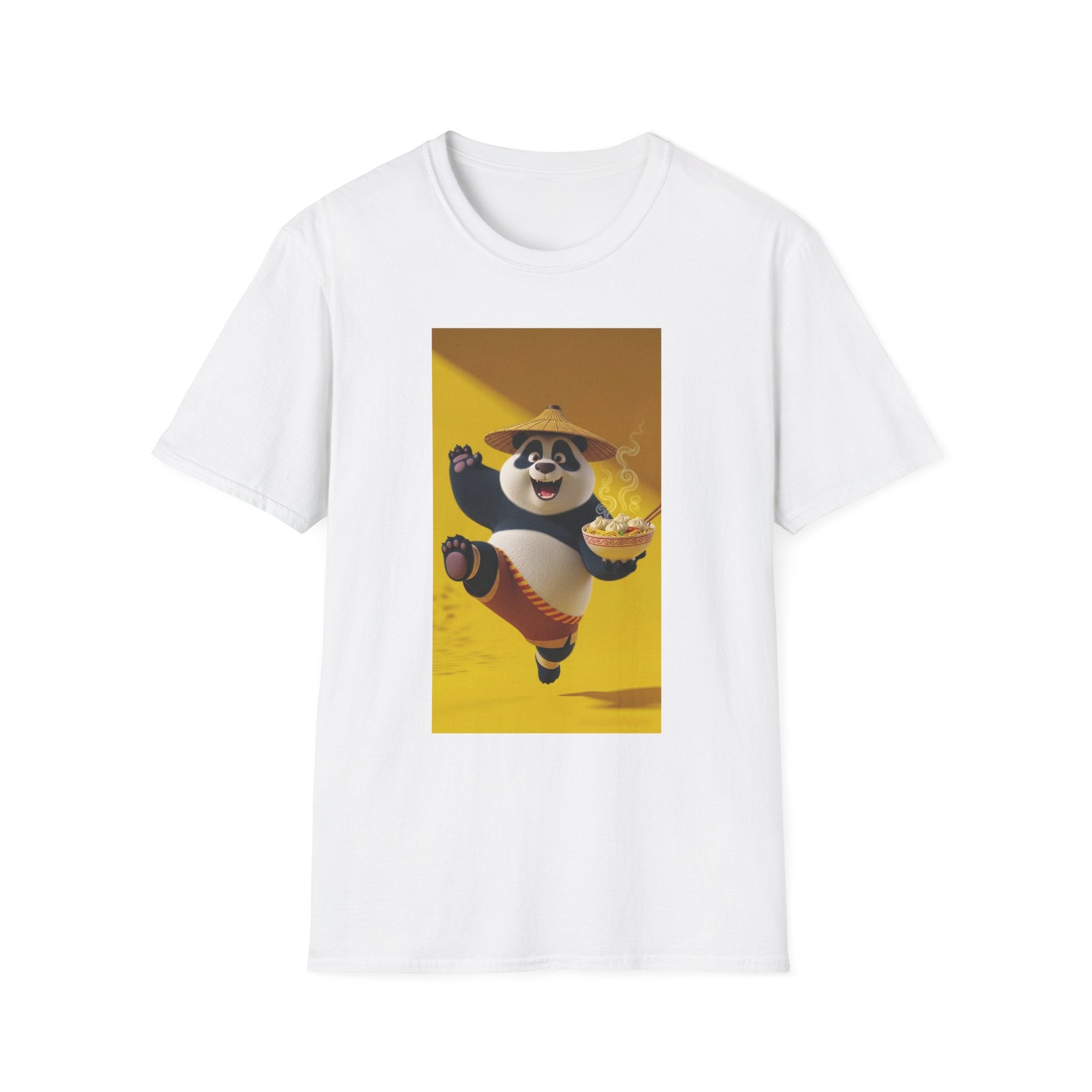 Kung Fu Panda Unisex Softstyle T-Shirt, DreamWorks Animation Youth Competitor Tee, Graphic Tee, Movie Fan Gift, Cult Classic Shirt, Comfy