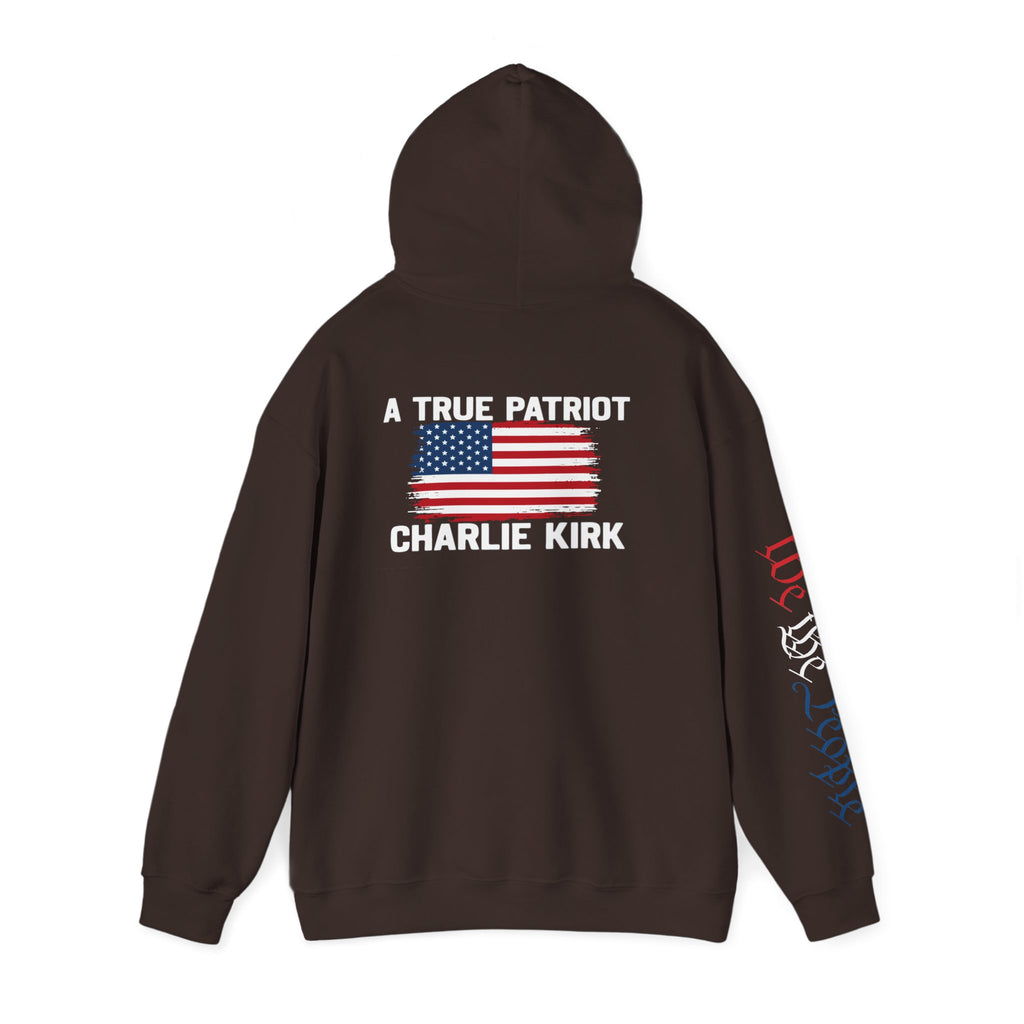 Charlie kirk Patriotic Hoodie Rebel Spirit Unisex Hoodie