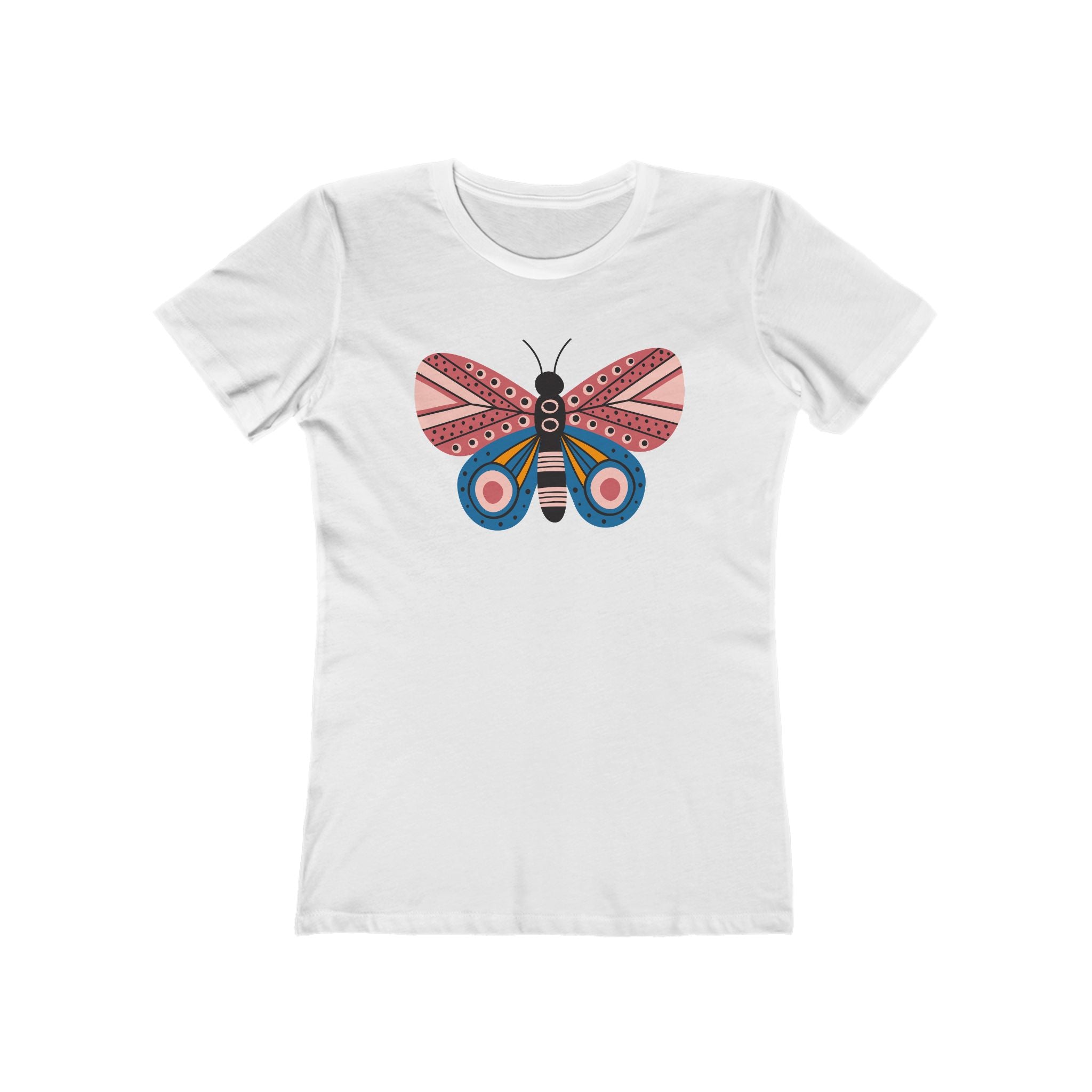 Butterfly Women's Tshirt, Butterfly Graphic Tee, Women's Butterfly Shirt, Butterfly Print Shirt, Boho Butterfly Tee