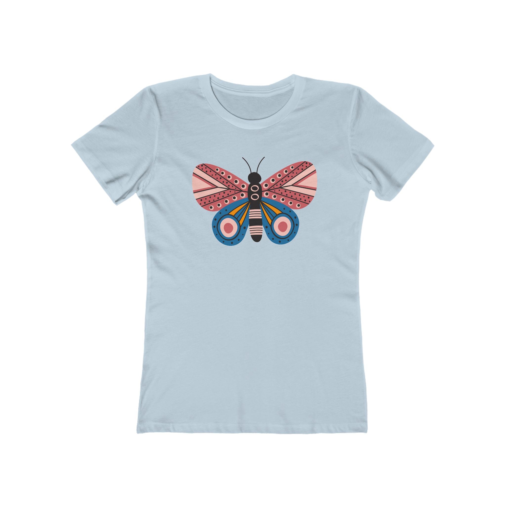 Butterfly Women's Tshirt, Butterfly Graphic Tee, Women's Butterfly Shirt, Butterfly Print Shirt, Boho Butterfly Tee