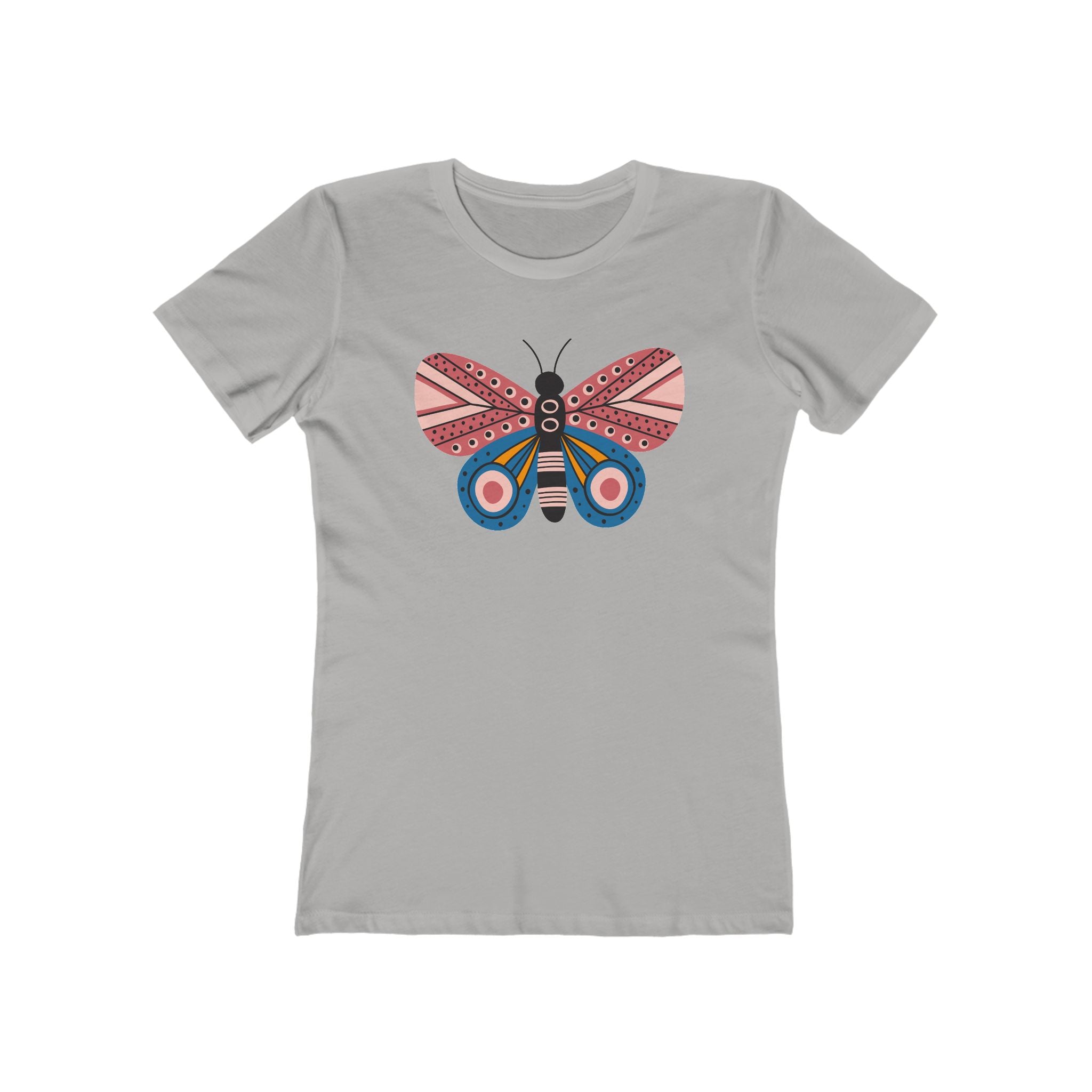 Butterfly Women's Tshirt, Butterfly Graphic Tee, Women's Butterfly Shirt, Butterfly Print Shirt, Boho Butterfly Tee